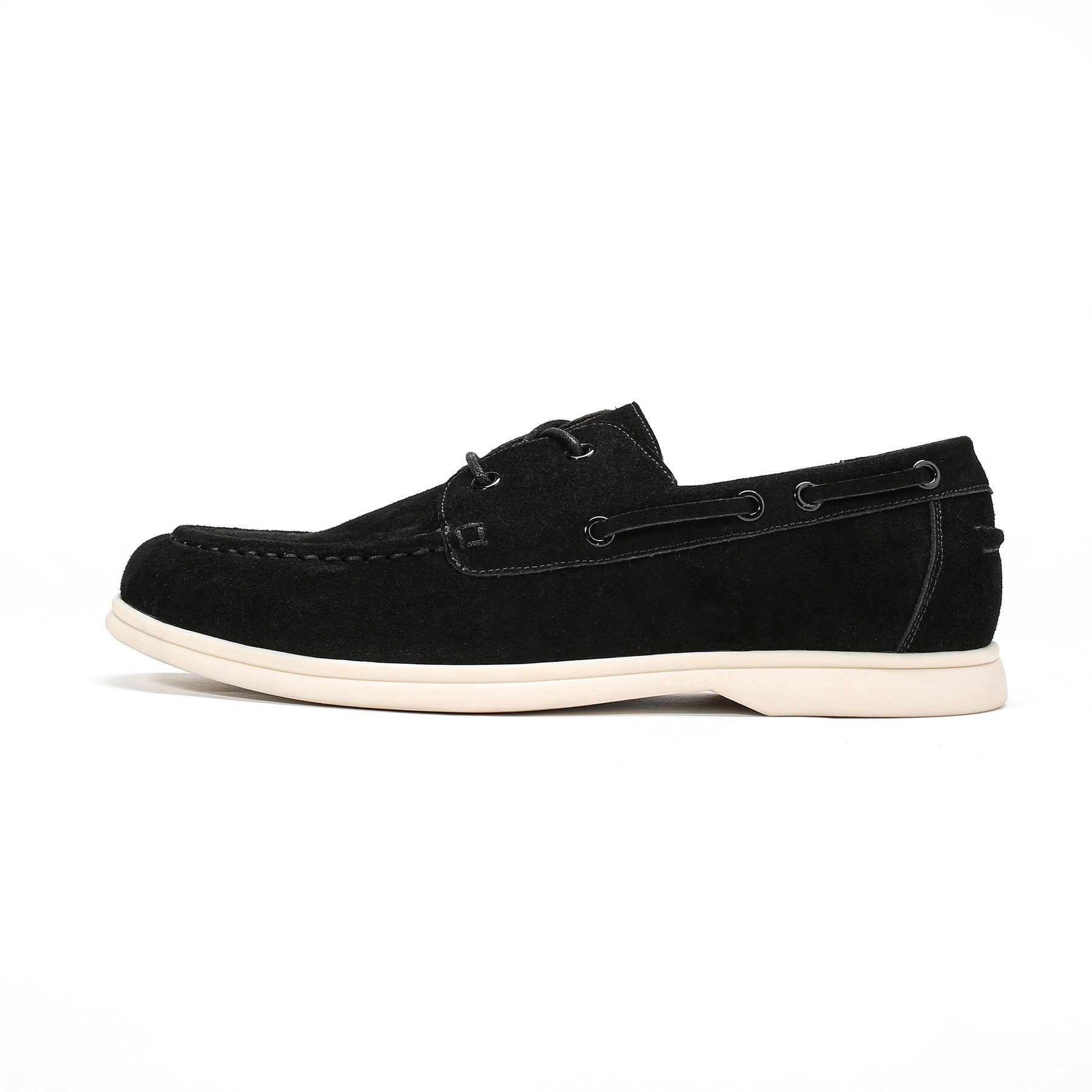 Allthemen Slip-On Sneaker Klassische Wildleder Loafers Herren im Retro Slip-On Sneaker Freizeit – Bild 4 von 5