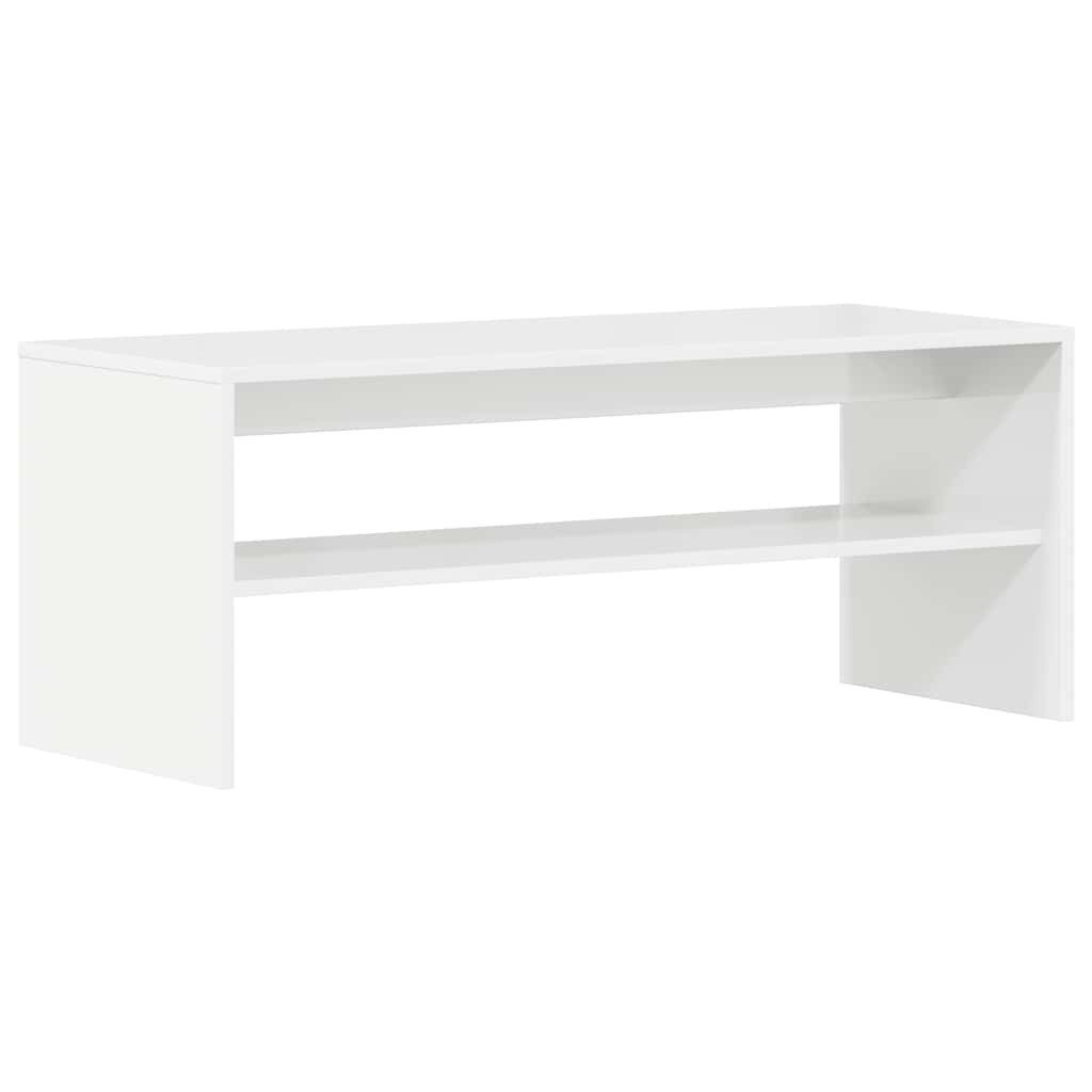 vidaXL TV-Schrank TV-Schrank Hochglanz-Weiß 100x40x40 cm günstig online kaufen