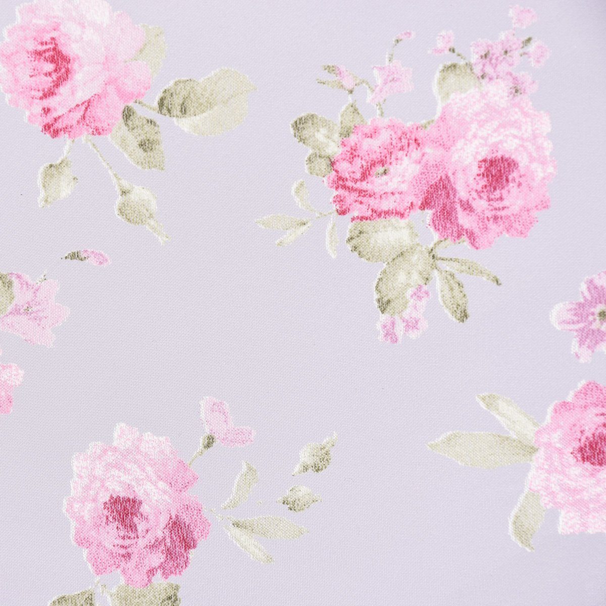 Stoff Gardinenstoff Meterware Organza Pfingstrosen rosa Höhe 2,8m