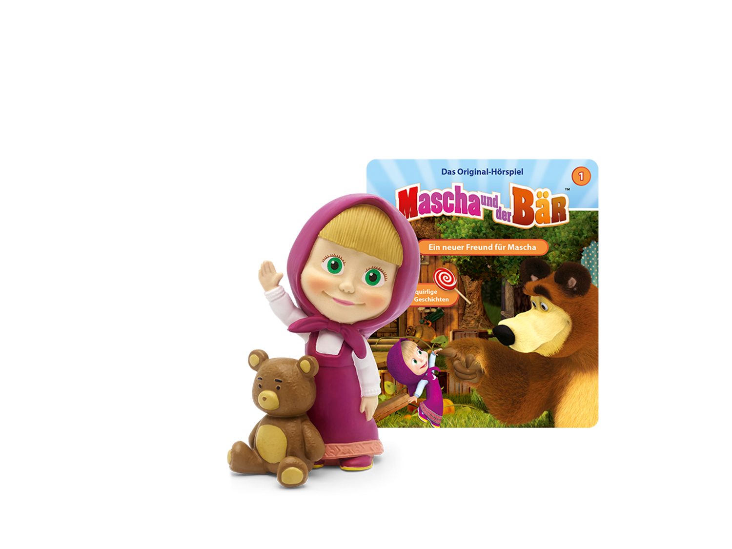 Hörspielfigur Ein neuer Freund für Mascha