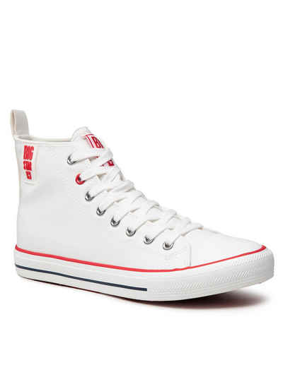 BIG STAR Sneakers aus Stoff JJ174071 White/Red Sneaker