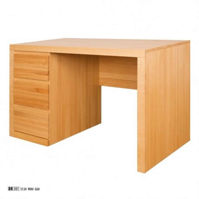 JVmoebel Schreibtisch, Tisch Schreibtisch Bürotisch Holz Echtholz Eiche Tische Massivholz
