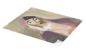 Posterlounge Wandfolie Helene Schjerfbeck, Madonna der Barmherzigkeit, Malerei