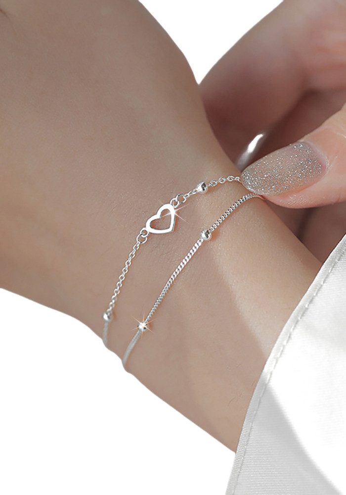 Color Design Silberarmband Armband aus 925 Silber CD-SMK-79, Armkette mit H günstig online kaufen