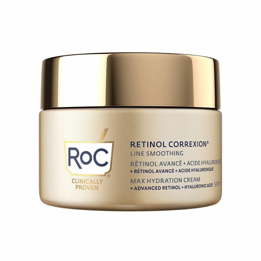 Roc Tagescreme Retinol Correxion Line Smoothing Max Hydration Cream