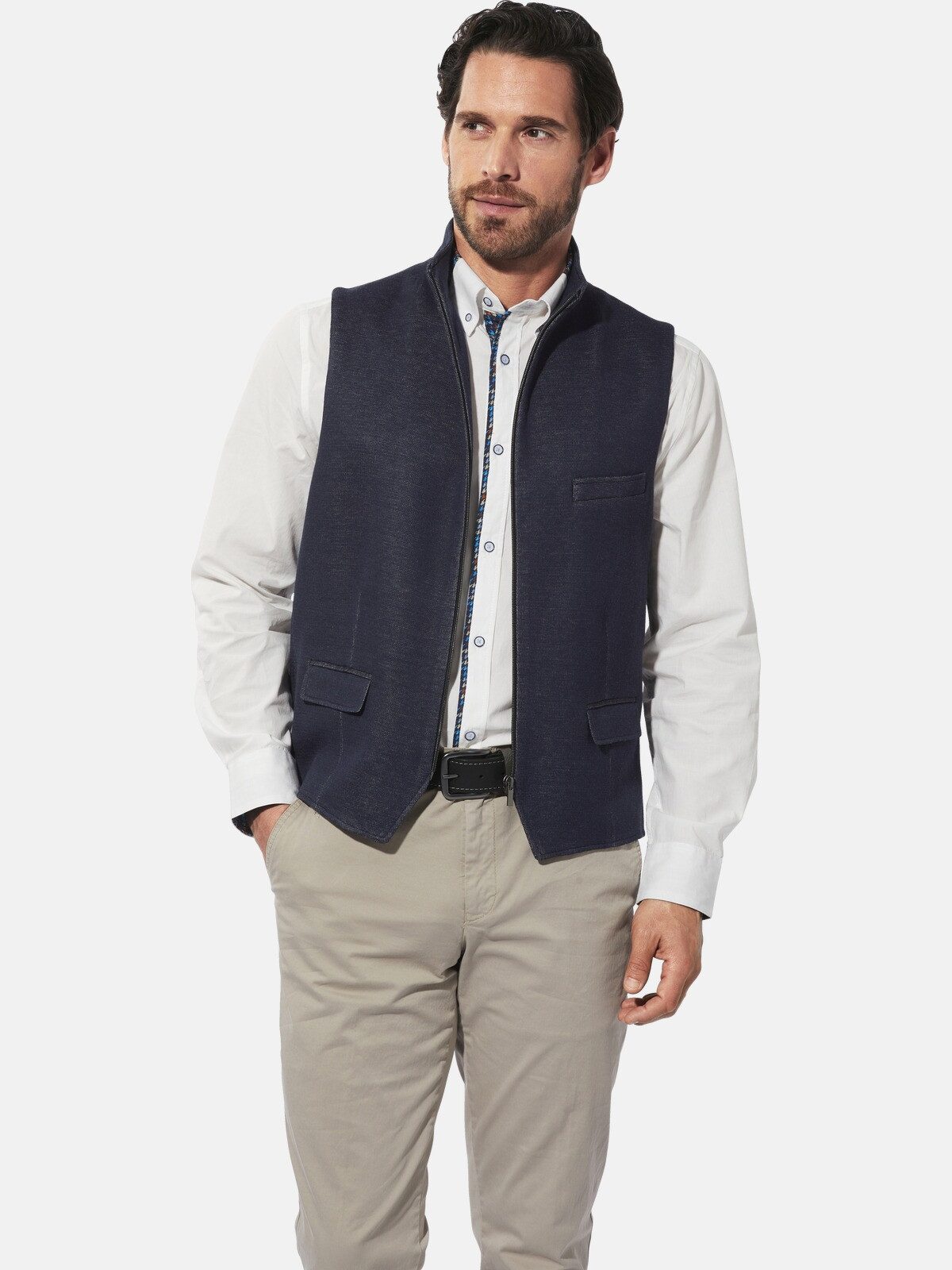 Babista Anzugweste ULDIN in Denim-Optik