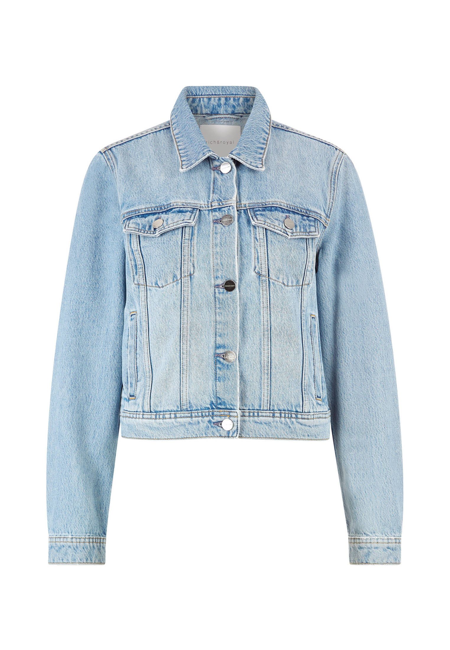 Jeansjacke Damen Jeansjacke mit Lyocell