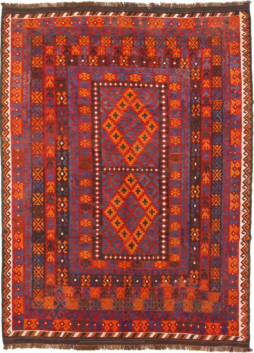 Trading, Orientteppich 3 Antik Afghan Kelim Handgewebter Nain rechteckig, mm 218x291 Orientteppich, Höhe: