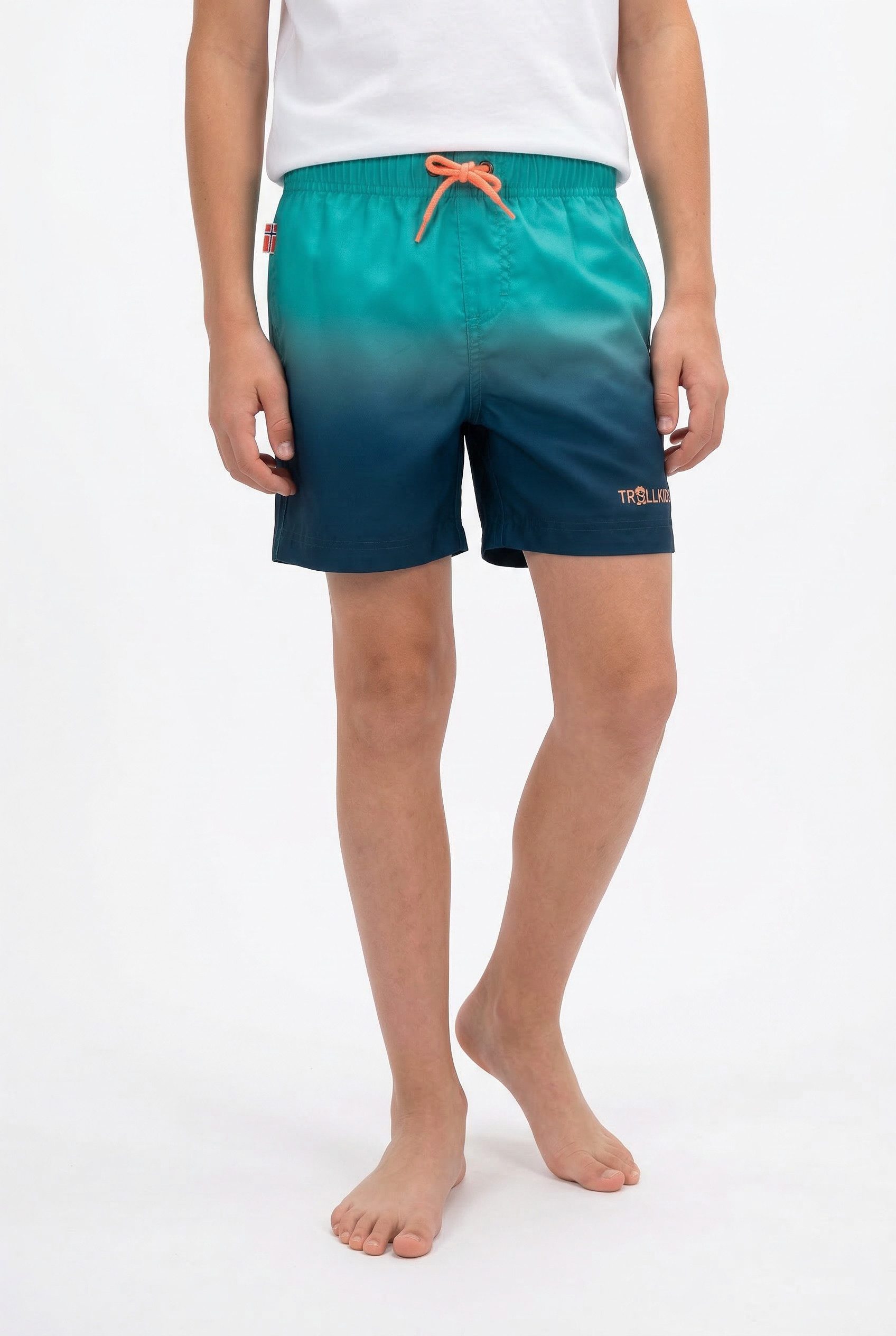 TROLLKIDS Badeshorts KIDS HAUKLAND SHORTS für Kinder und Jugendliche, sportlicher Schnitt, bequemer Sitz