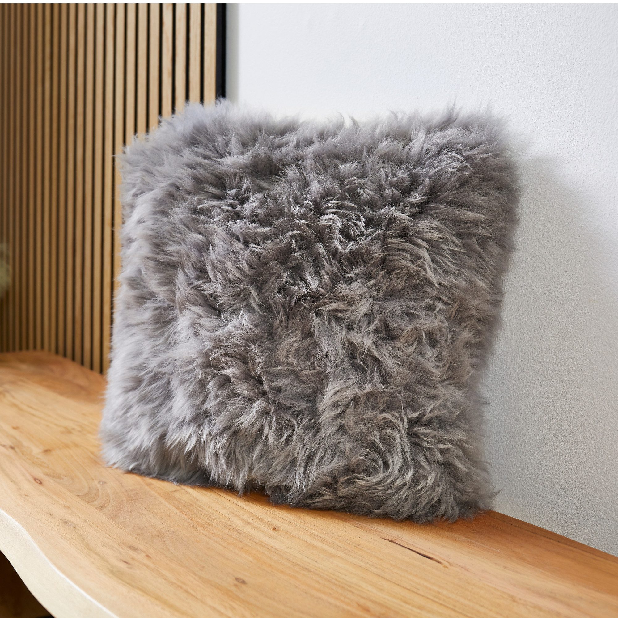 LUXOR living Fellkissen Dekokissen Namika, Dekokissen, eckig, 35x35 cm, ech günstig online kaufen