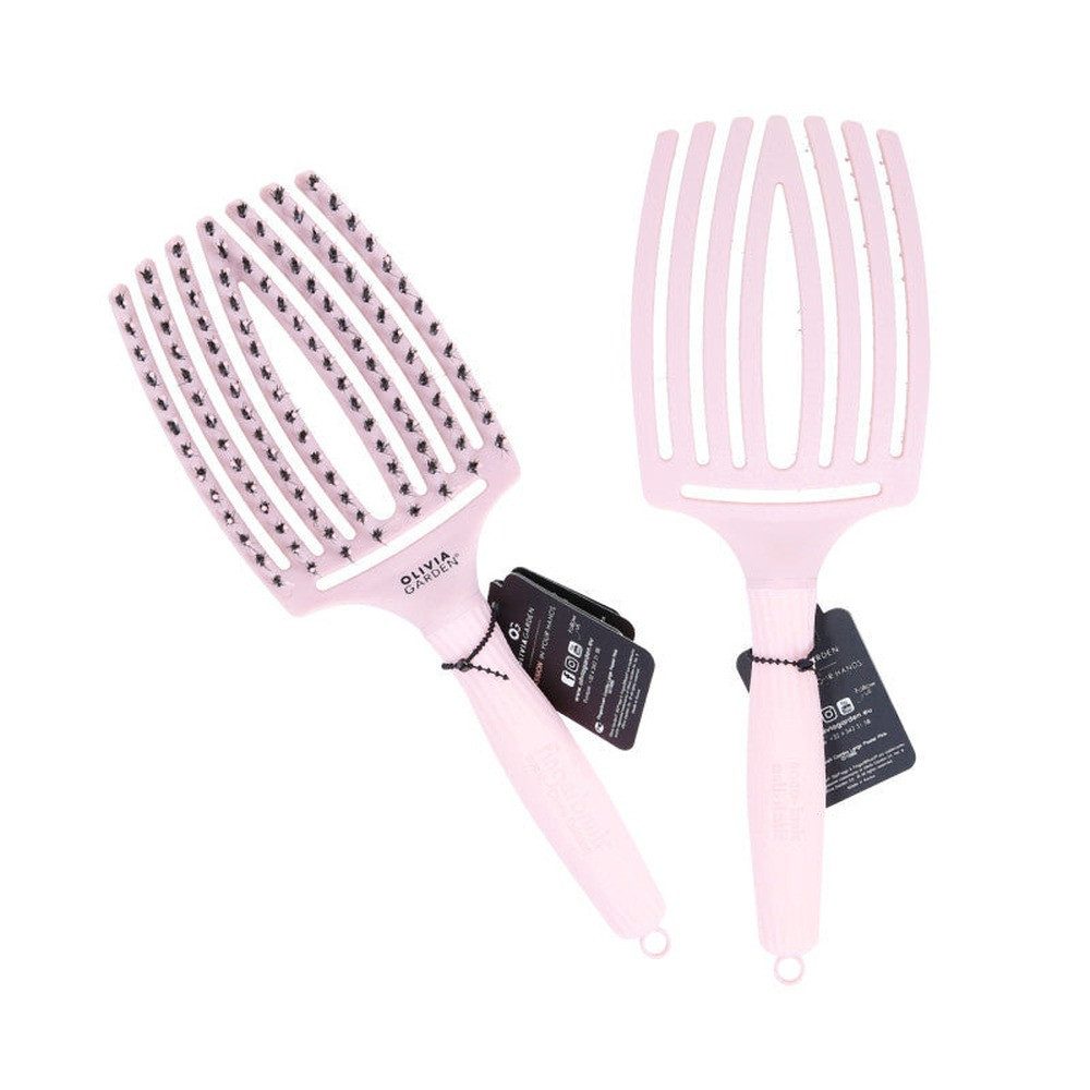 OLIVIA GARDEN Haarentwirrbürste OLIVIA GARDEN FINGERBRUSH Haarbürste Pastel Pink
