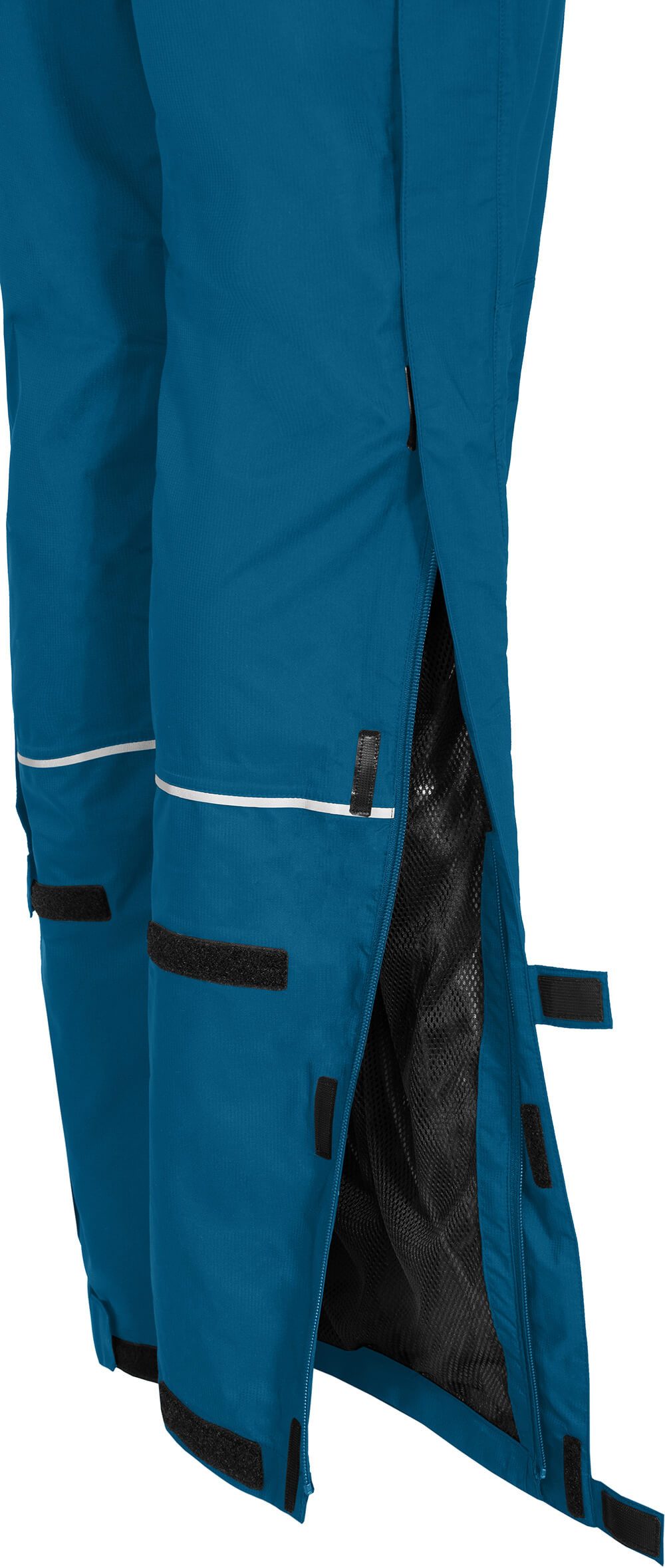 Bergson Regenhose LYNDE Damen Regenhose, Netzfutter, 12000 mm Wassersäule, Kurzgrößen, Saphir