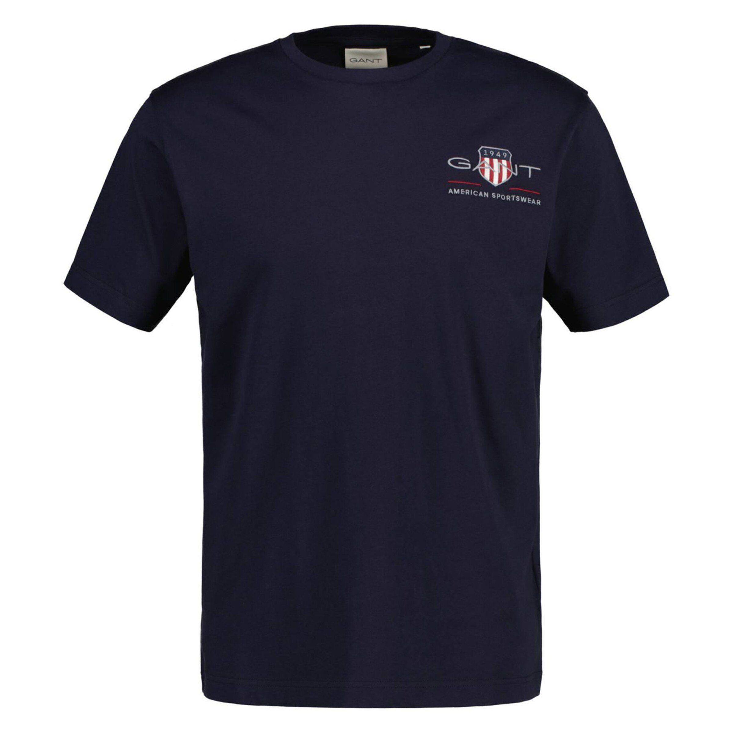 Gant T-Shirt (1-tlg) Stickerei