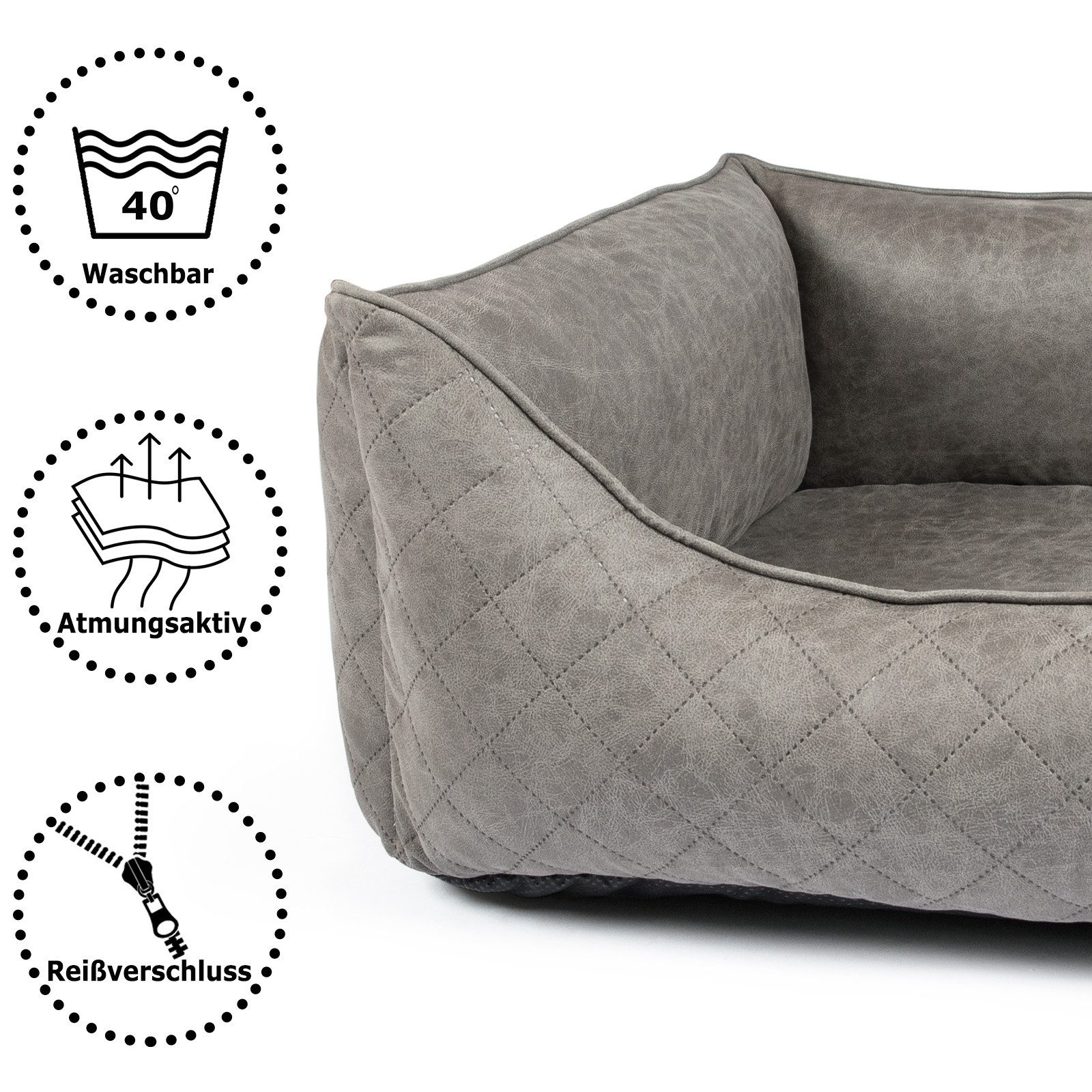 CopcoPet Tierbett Hundebett Hugo