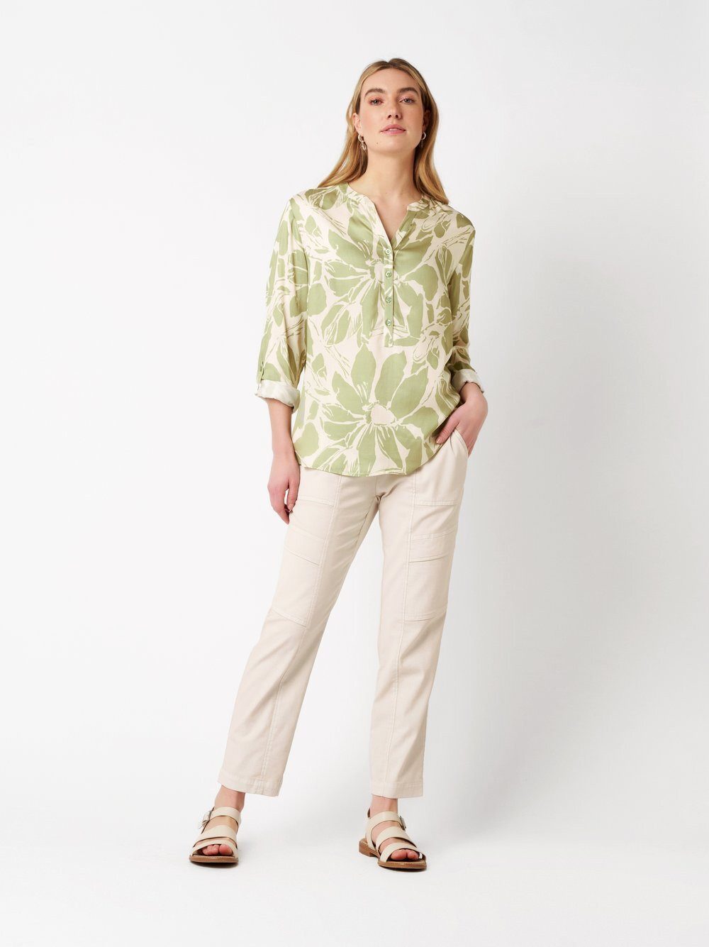 TONI Klassische Bluse Bella mit Flowerprint