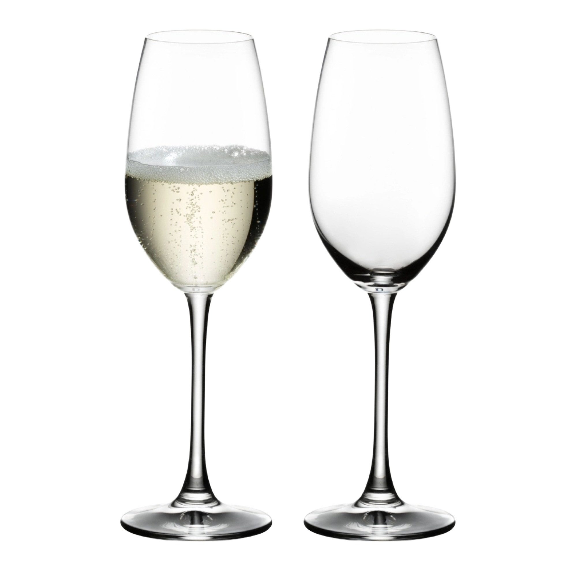 RIEDEL THE WINE GLASS COMPANY Champagnerglas Riedel Ooverture Champagnerglas 2er Set, Kristallglas