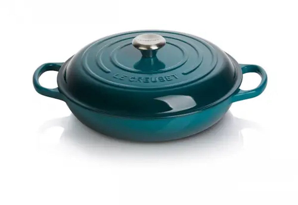 LE CREUSET Кастрюли жаровни Profitopf Sign 30 cm, emaliertes Gusseisen, gleichmäßige Wärmeverteilung