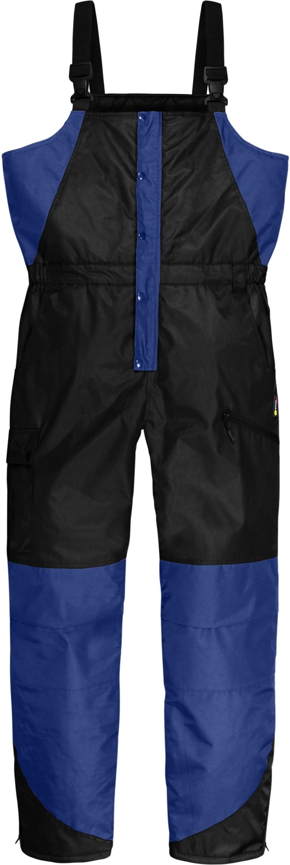 normani Thermohose Herren Thermohose Peak Winterhose Skihose mit Брюкиträgern, gefütterte Outdoorhose Latzhose