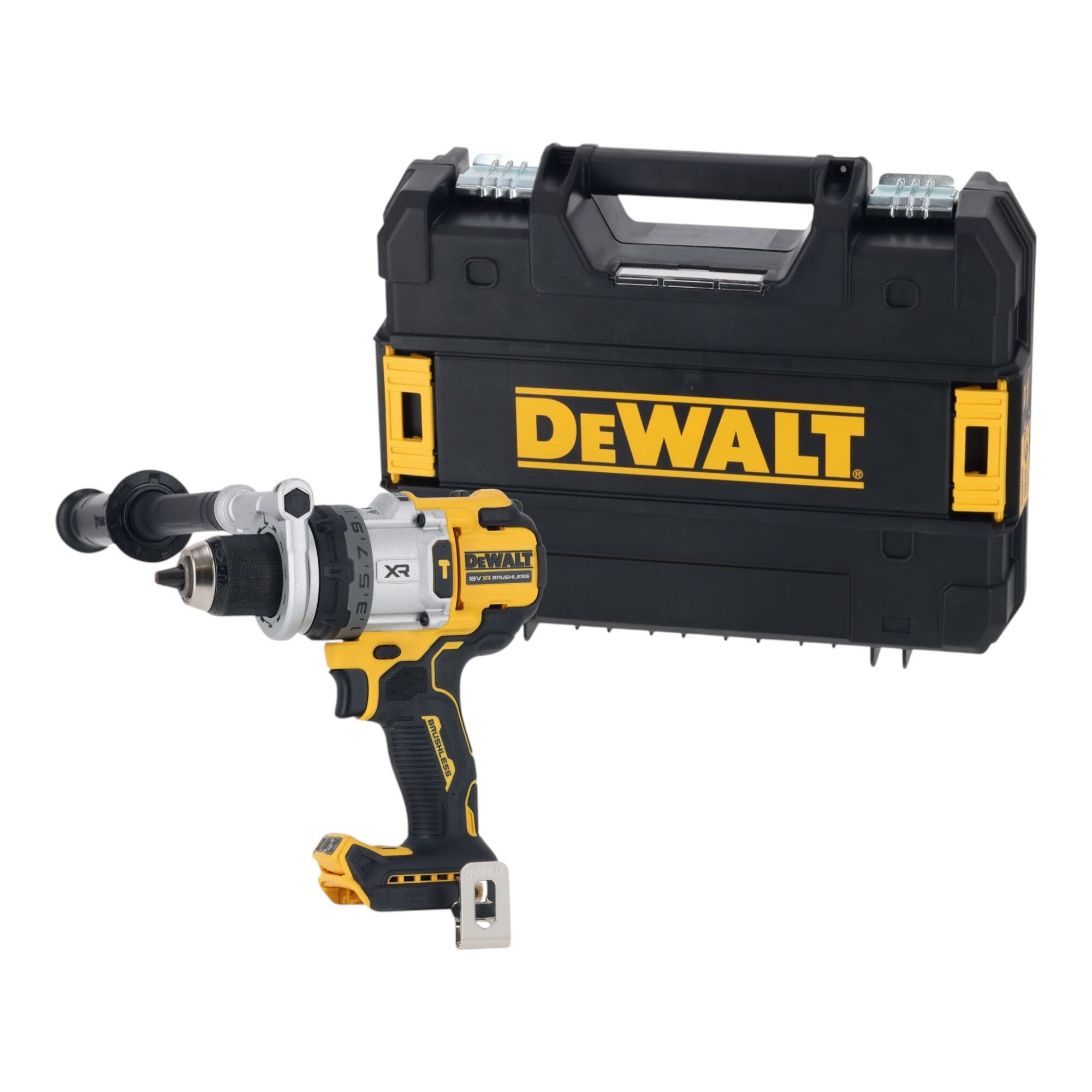 DeWalt Schlagbohrmaschine DCD 1007 NT Akku Schlagbohrschrauber 18 V 169 Nm Brushless + TSTAK