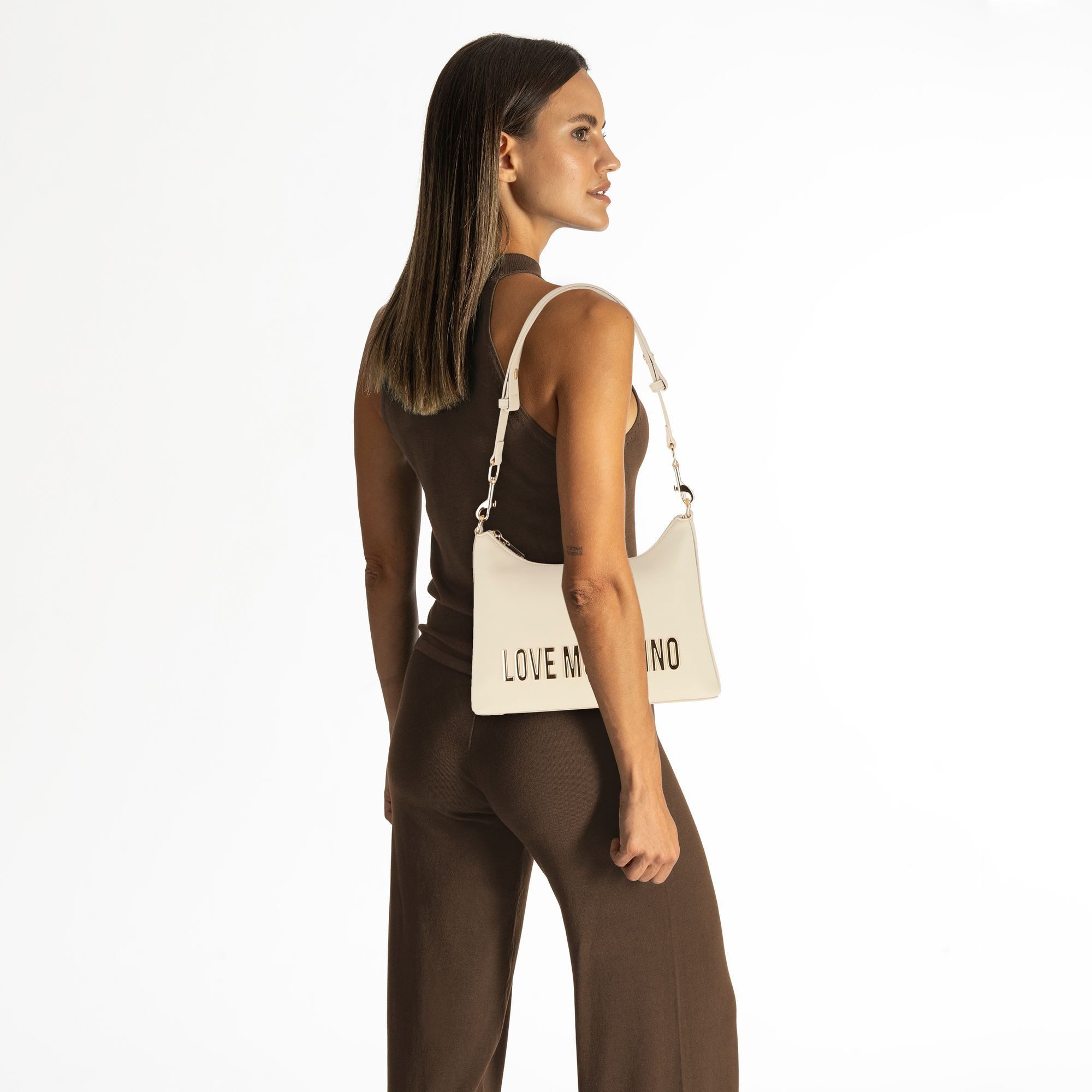 LOVE MOSCHINO Schultertasche Bold Love, Polyurethan günstig online kaufen