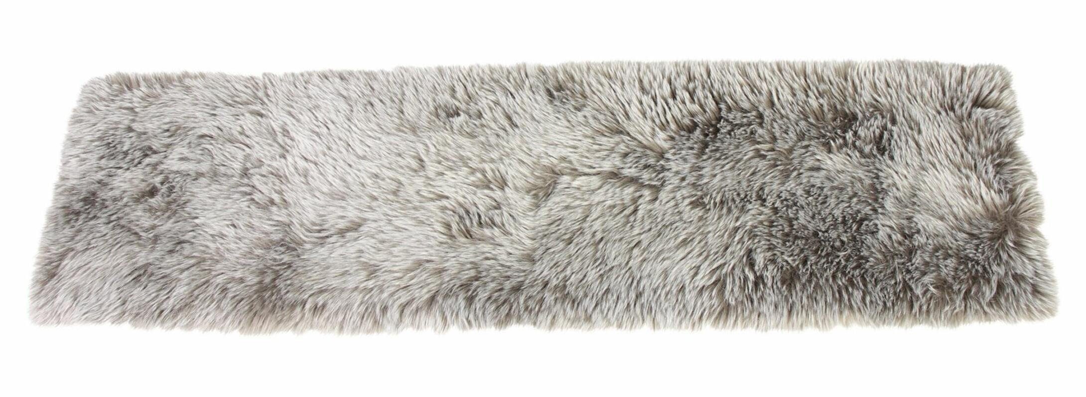 Home-trends24.de Tischläufer Tischläufer Kunstfell Braun Beige Mitteldecke Tischdecke 30x120cm