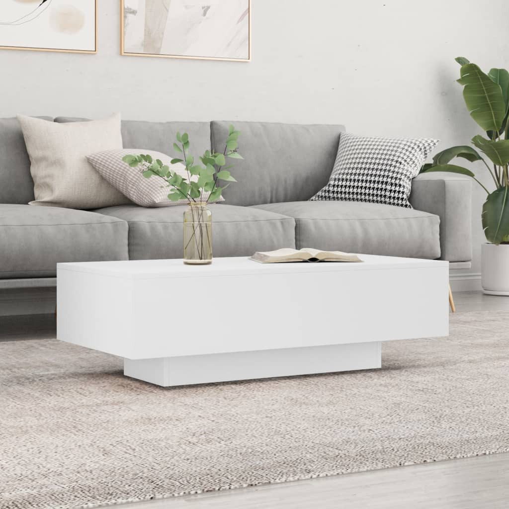 vidaXL Couchtisch Couchtisch Weiß 100x49,5x31 cm günstig online kaufen