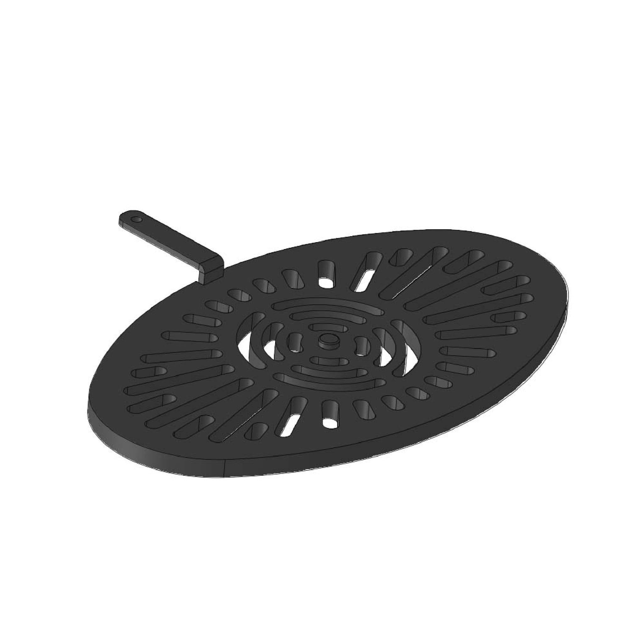 Feuerfest 123 GmbH Grillrost Kaminrost / Ascherost 420x245x15mm passend für La Nordica**