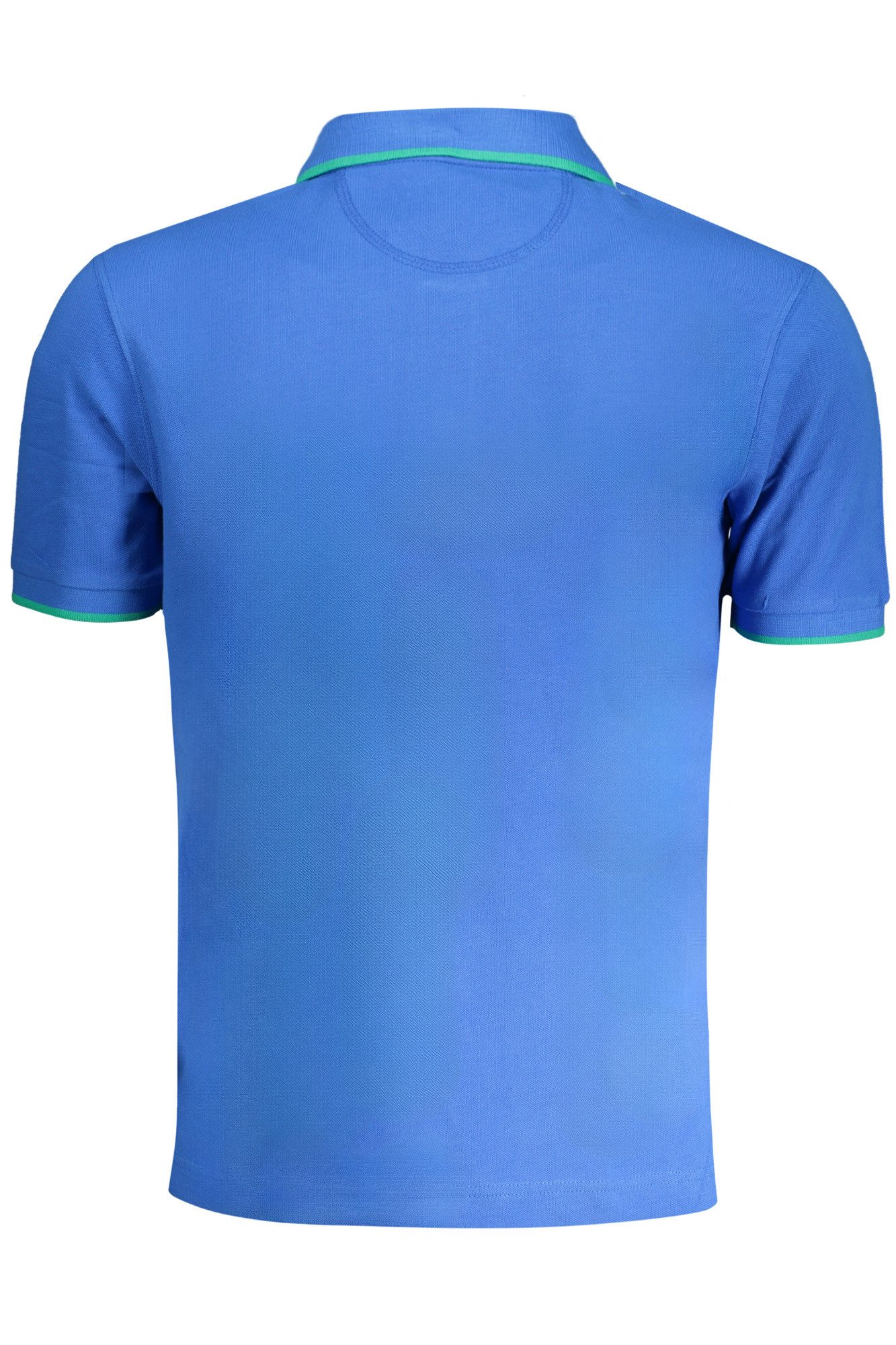 La Martina Poloshirt Blaues Herren-Kurzarm-Poloshirt: Stilvolle günstig online kaufen