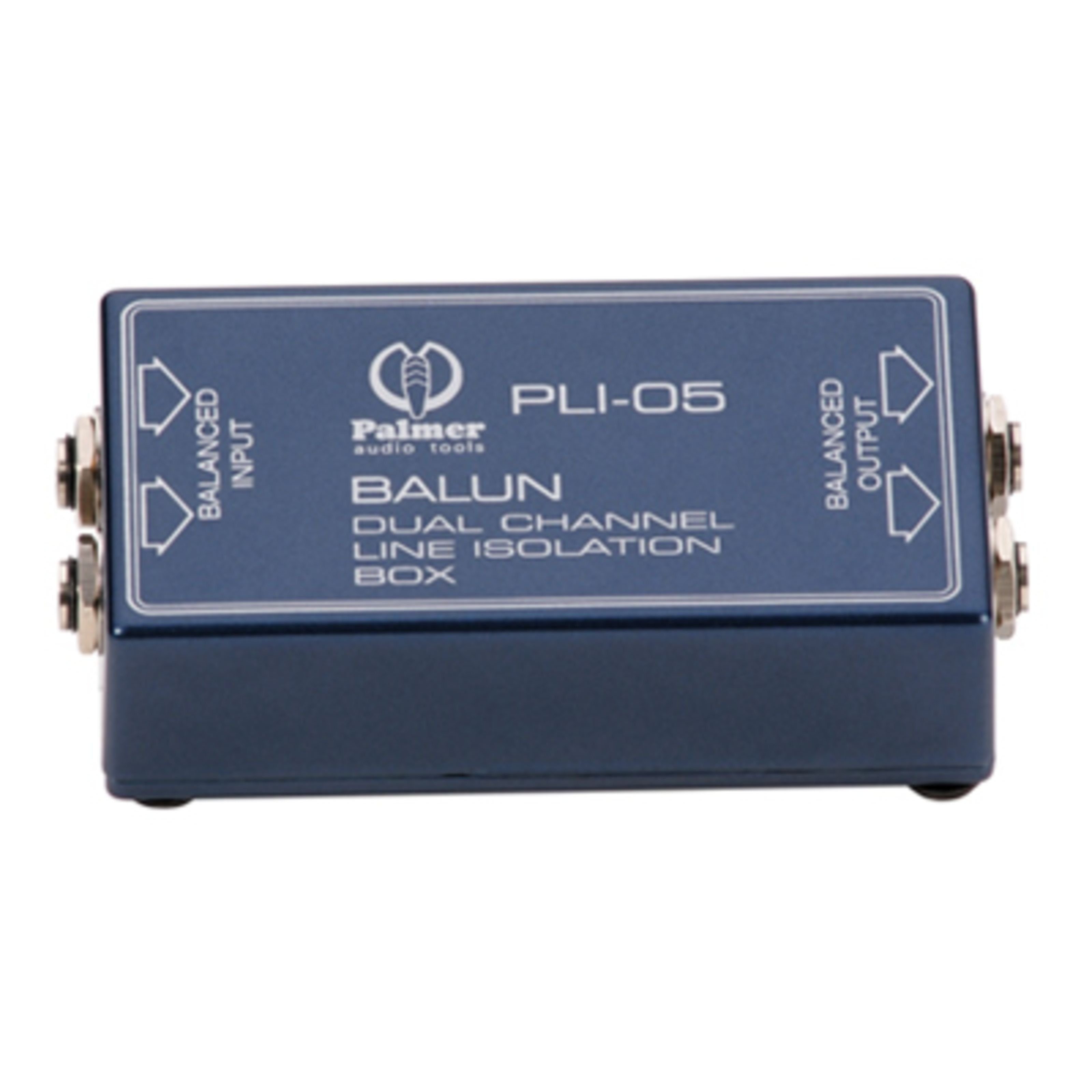 Palmer Audio-Wandler, (PLI 05 Balun Dual Channel Line Isolation Box, Signalverteiler, Isolatoren), PLI 05 Balun Dual Channel - Isolator