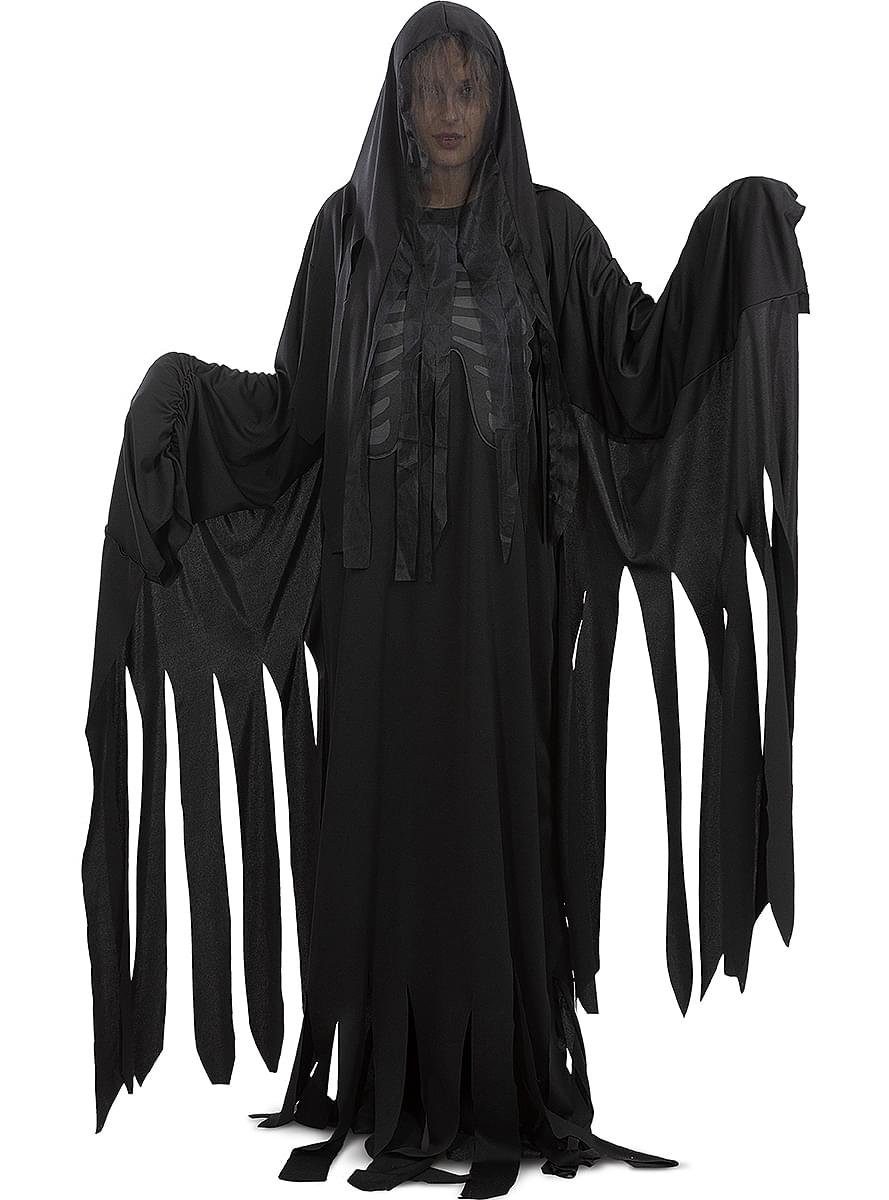 Metamorph Kostüm Harry Potter – Dementor Kostüm, Verbreite Düsternis und Kälte mit flatterndem Gewand und finsterer M