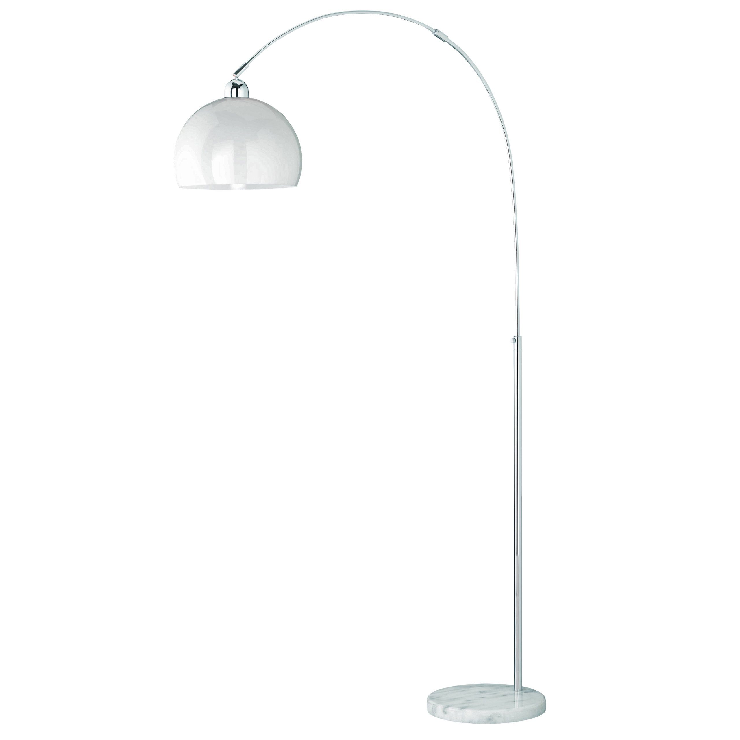 Reality Leuchten Pendelleuchte Reality, Trio-Bogenlampe, Höhenverstellbar, ohne Leuchtmittel, Höhenverstellbar, Schirm schwenkbar, Schlichtes und edles Design