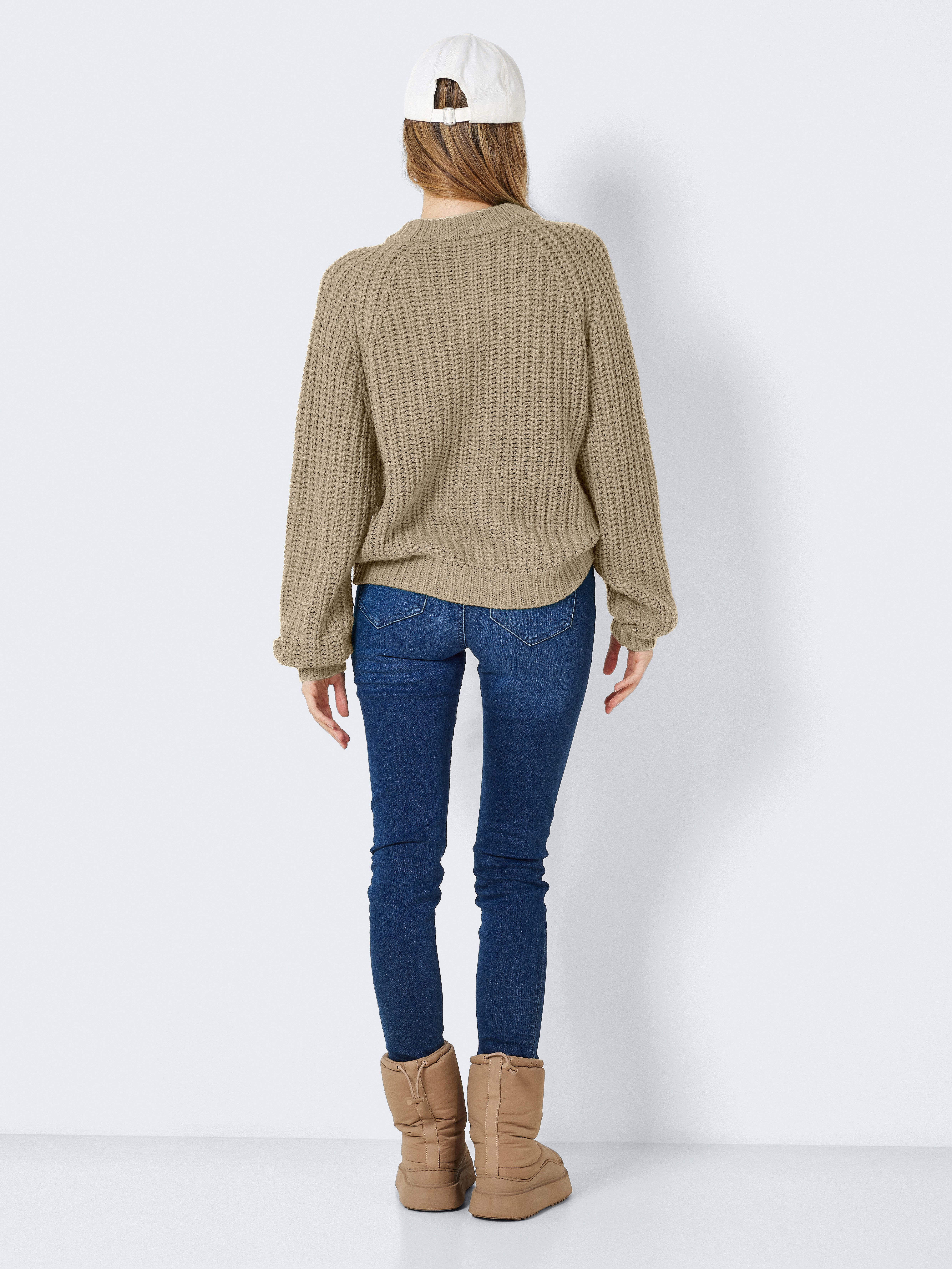 Noisy may Strickjacke NMCHARLIE L/S V-NECK KNIT CARDIGAN NOOS
