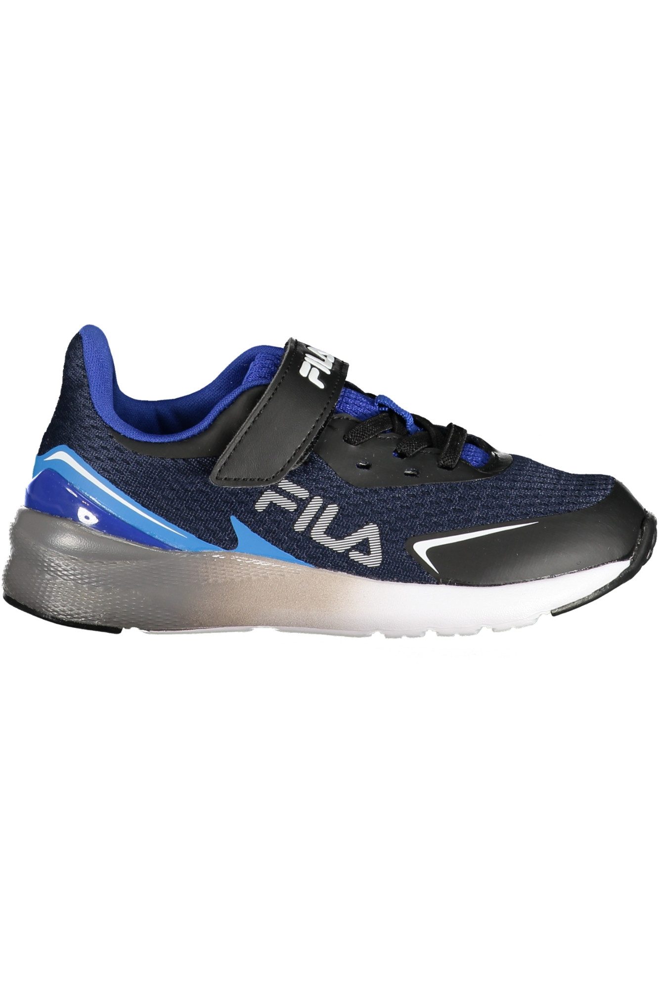 Fila Sneaker Blauer Kindersportschuh mit Klettverschluss und