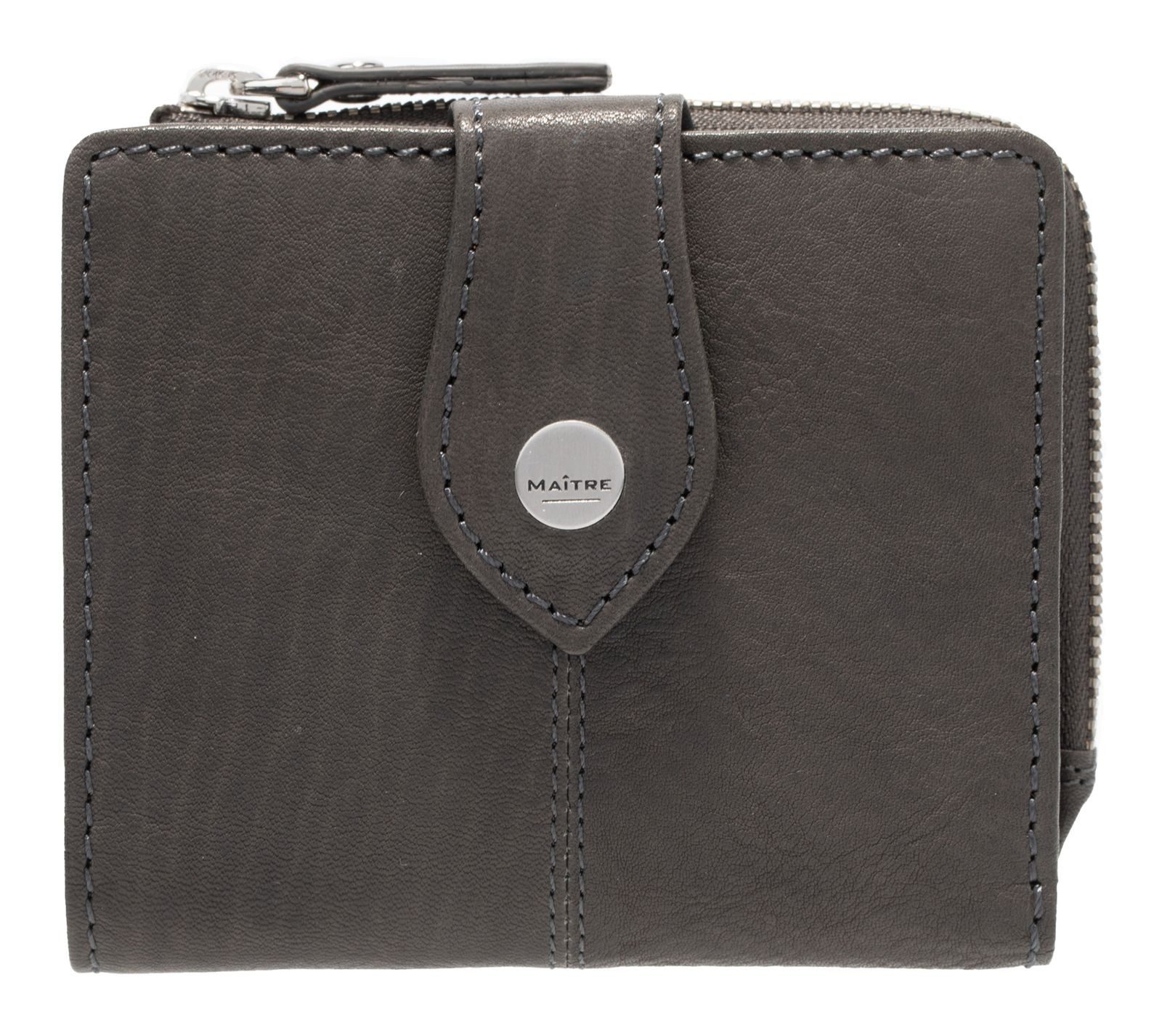 Maître Geldbörse Alberta Purse SH6F, aus echtem Rindsleder mit RFID-Blocker Schutz