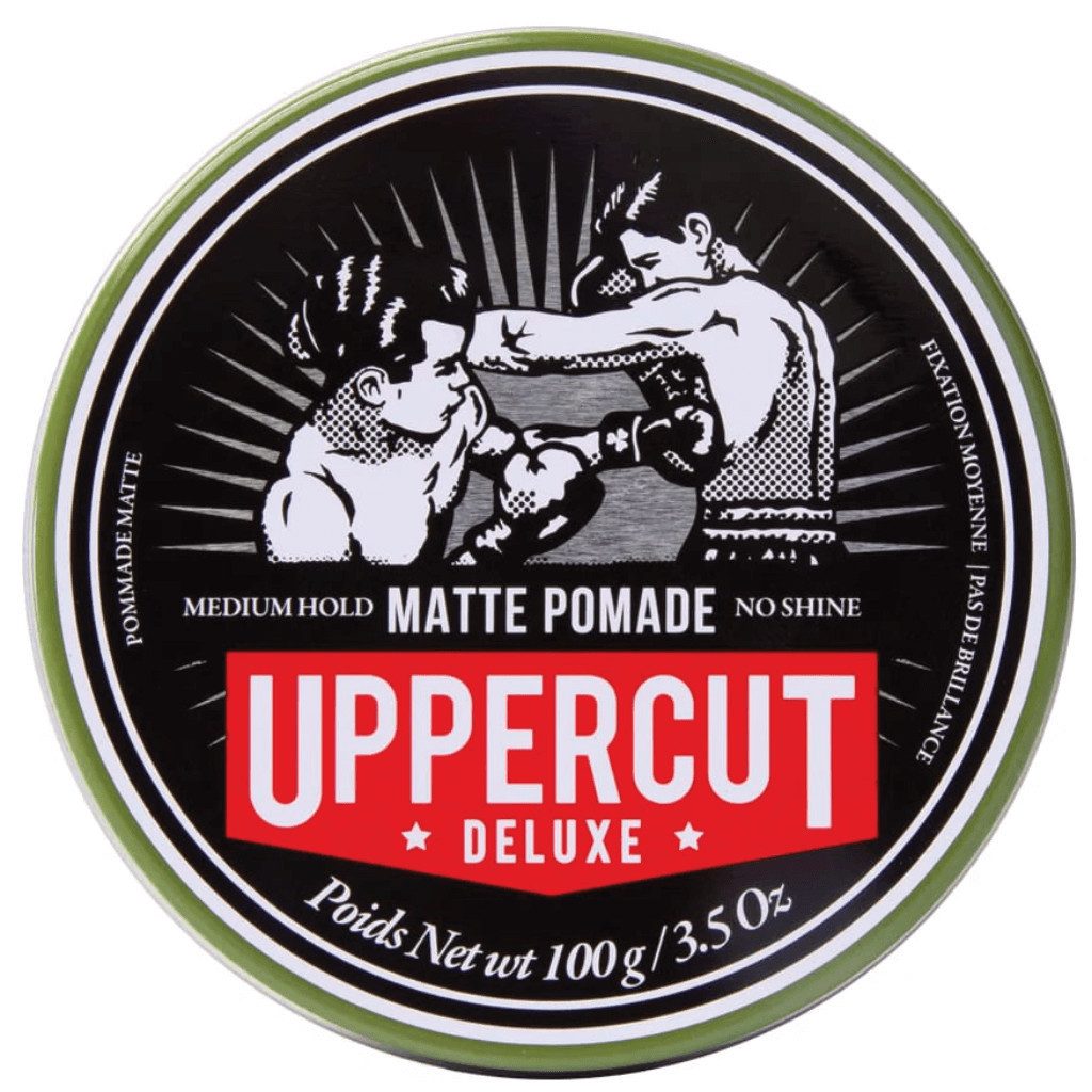 Uppercut Deluxe Haarpomade Uppercut Deluxe – Matte Pomade – Wasserbasierte Haarpomade 100 G, 1-tlg., Wasserbasierte Haarpomade mit mittlerem Halt und mattem Finish