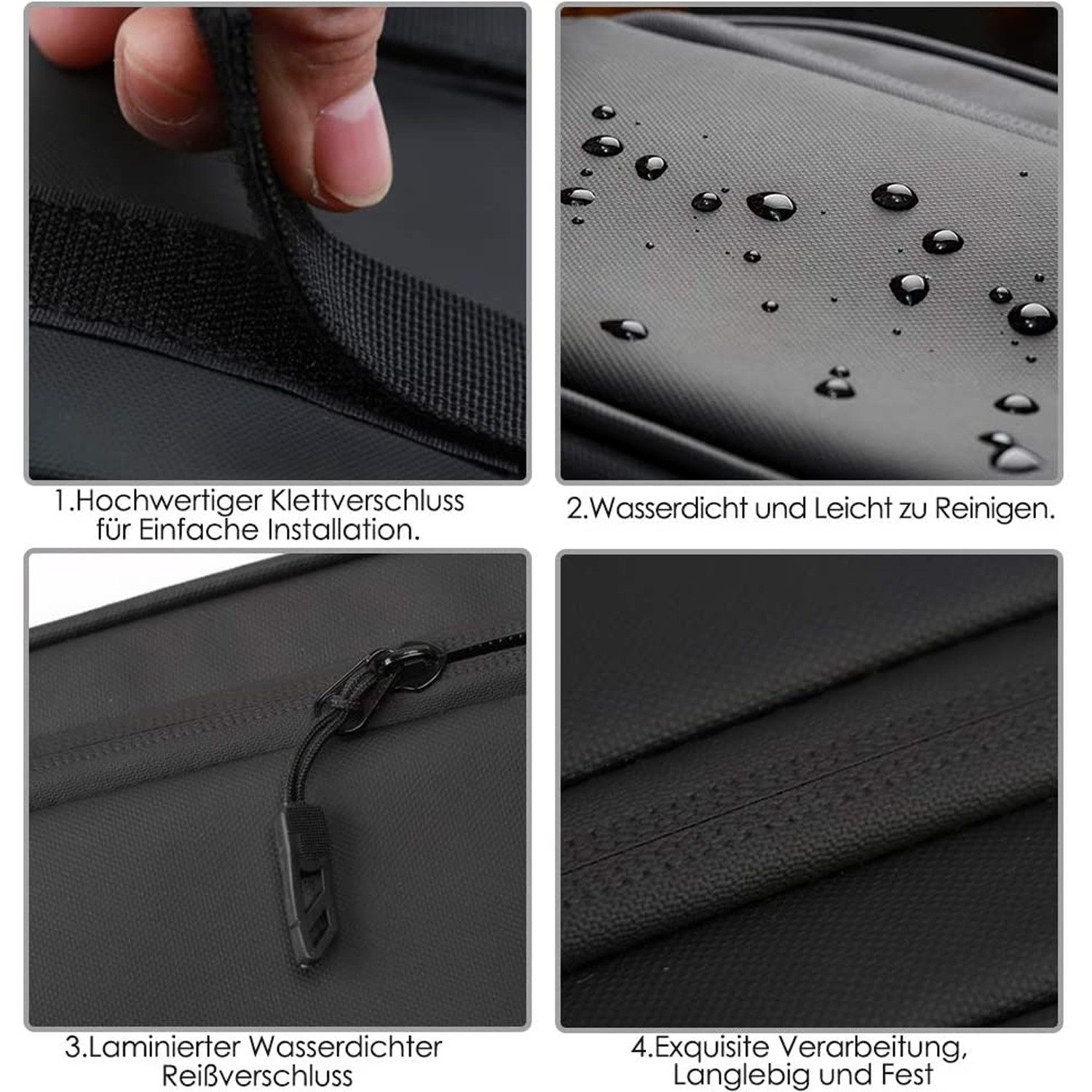 TUWENA Bicycle Box, Multifunctional Reflective Saddlebag, 8L Waterproof