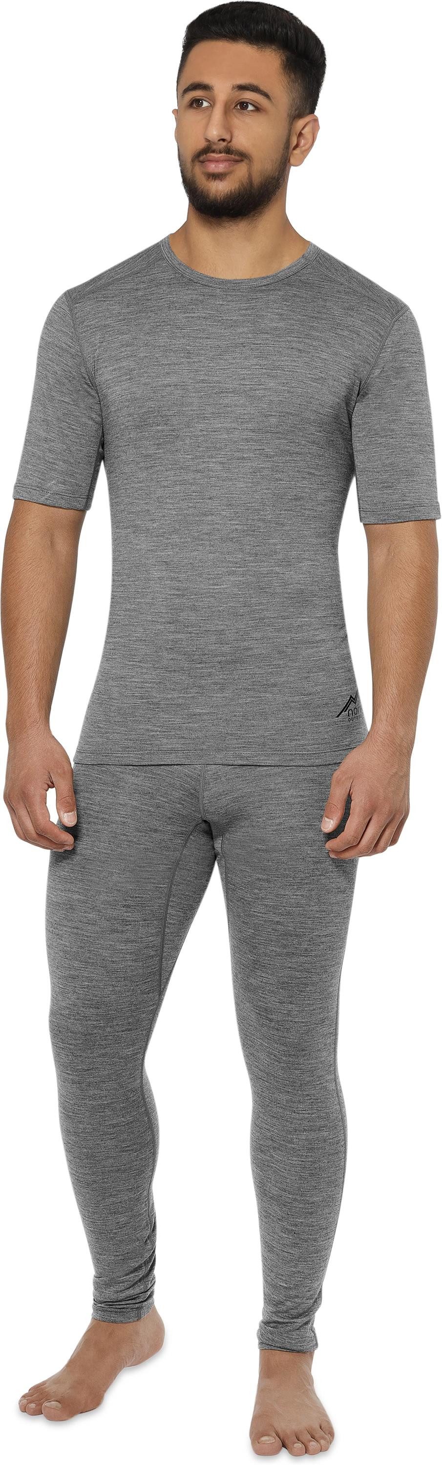 normani Thermounterhose Herren Merino Unterhose Sydney Thermounterhose Ski-Winterhose - Aus Merinowolle