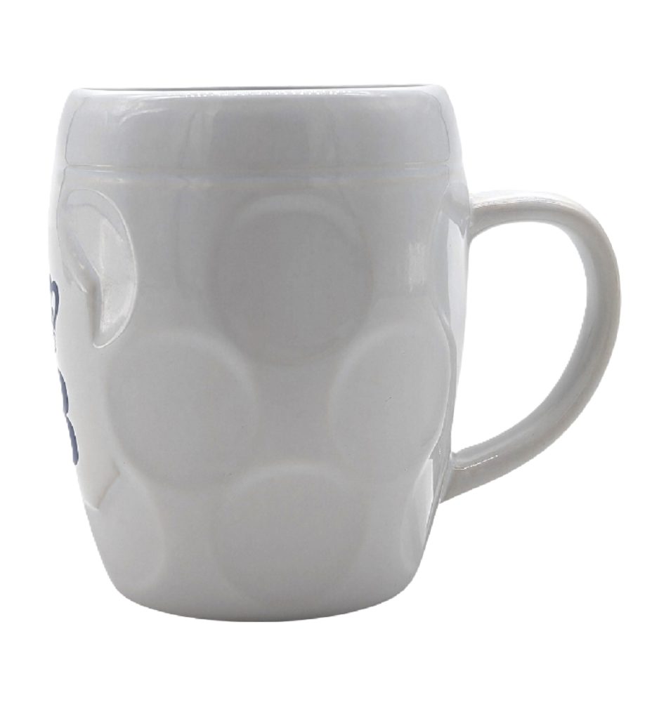 Hofbräuhaus München Tasse „Isarseidel“ – Maßkrug trifft Kaffeebecher, Keramik, 0,5 l Fassungsvermögen