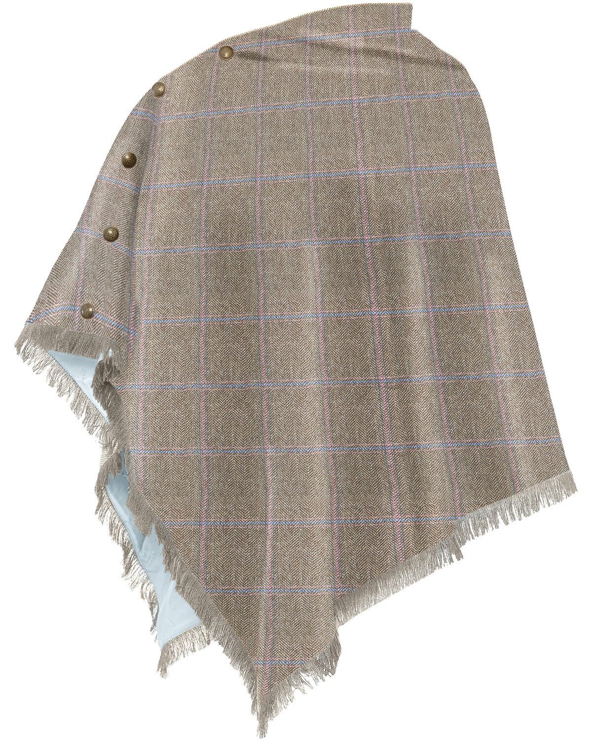 Dubarry Strickcape Tweed-Cape Hazelwood
