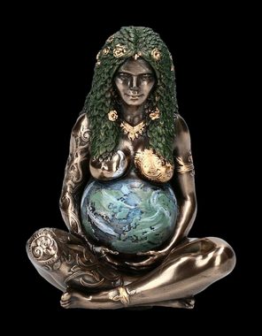 Figuren Shop GmbH Dekofigur Himmlische Gaia Figur - Mutter Erde - klein bronziert - Nemesis Now Dekofigur