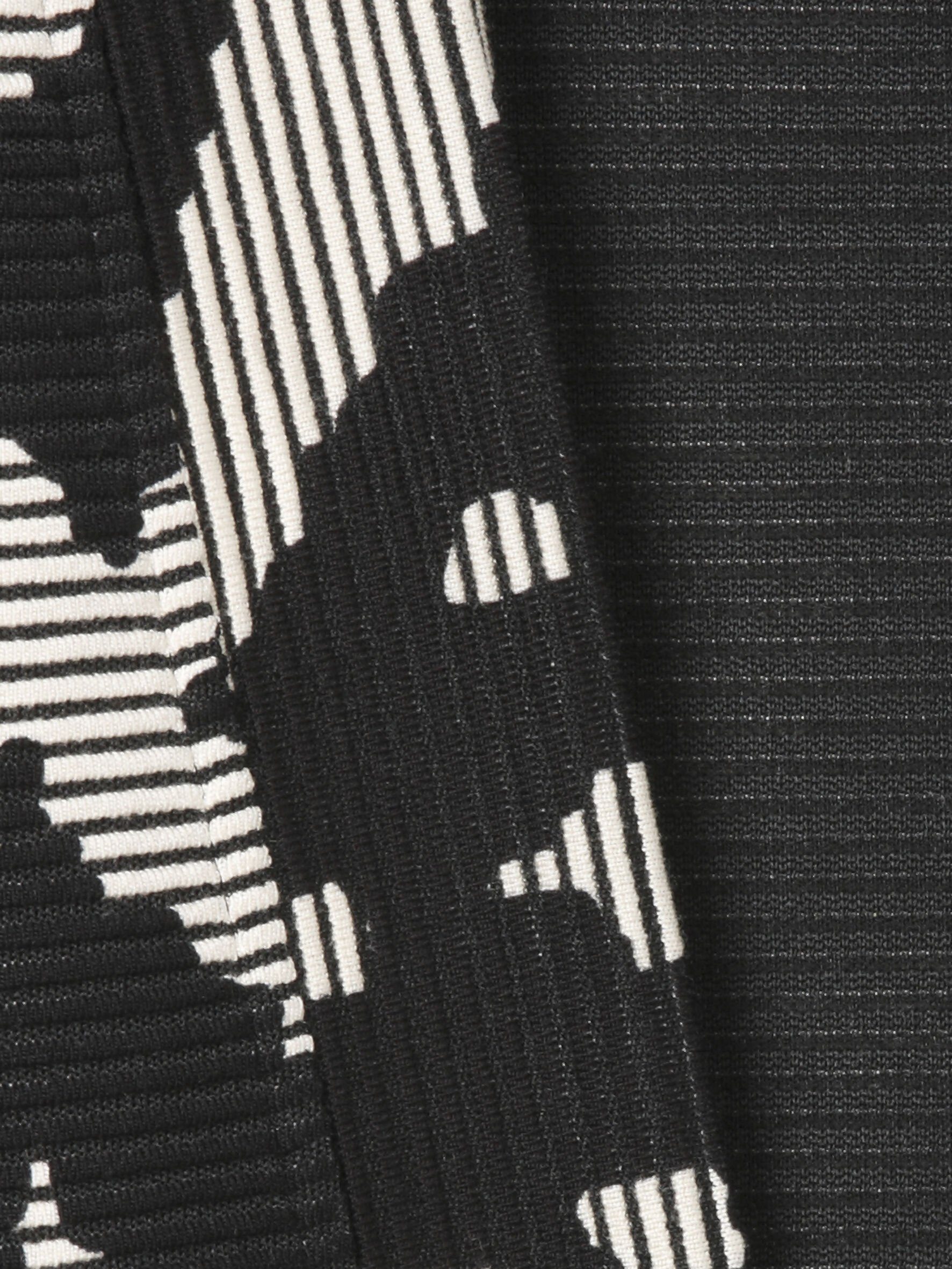 VIA APPIA DUE V-Ausschnitt-Pullover Allover-Muster mit grafischem