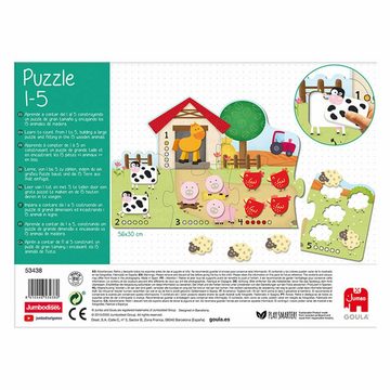 Goula Puzzle 1-5, 21 Puzzleteile