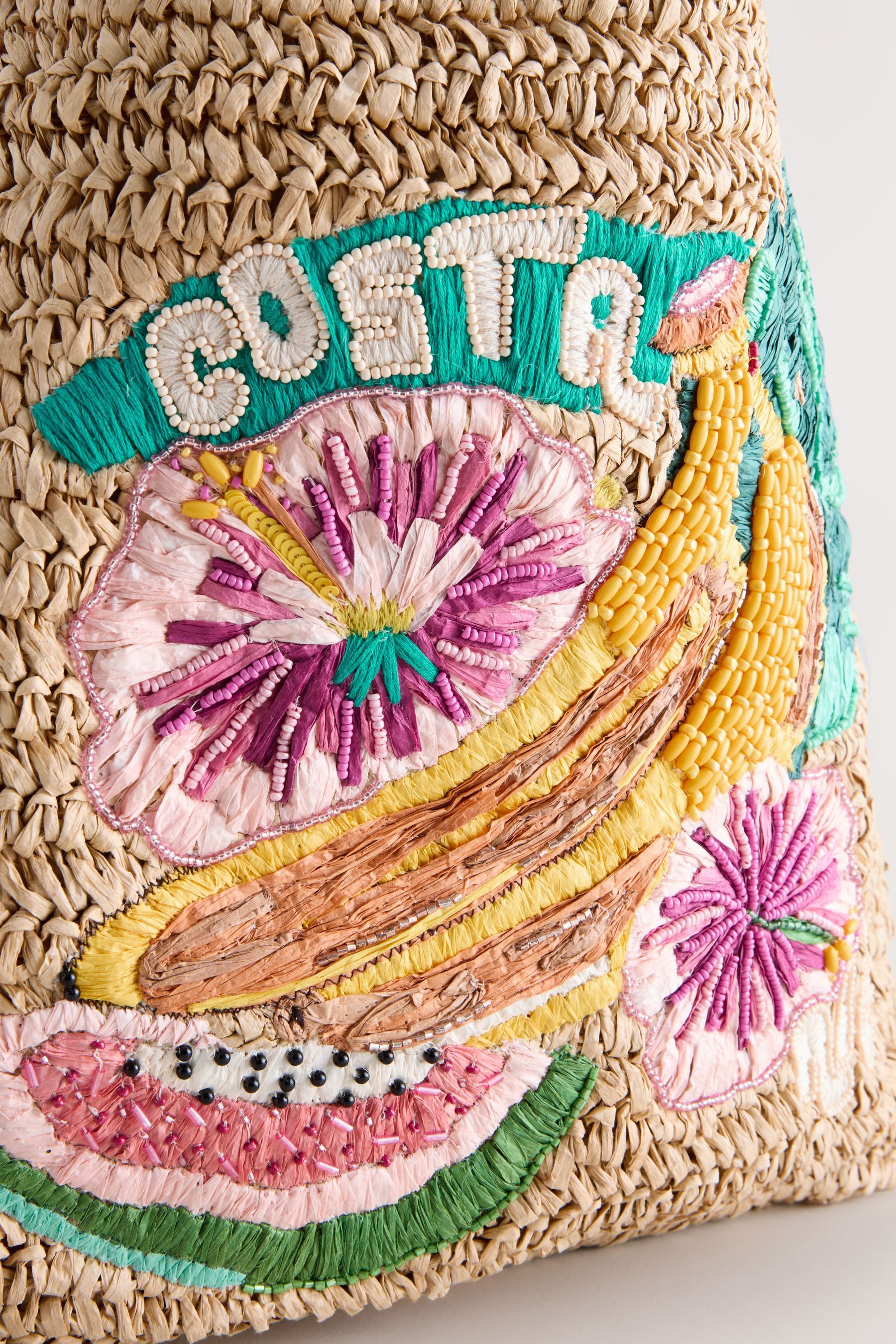 Next Schultertasche Costa Rica Schultertasche mit Verzierung (1-tlg)