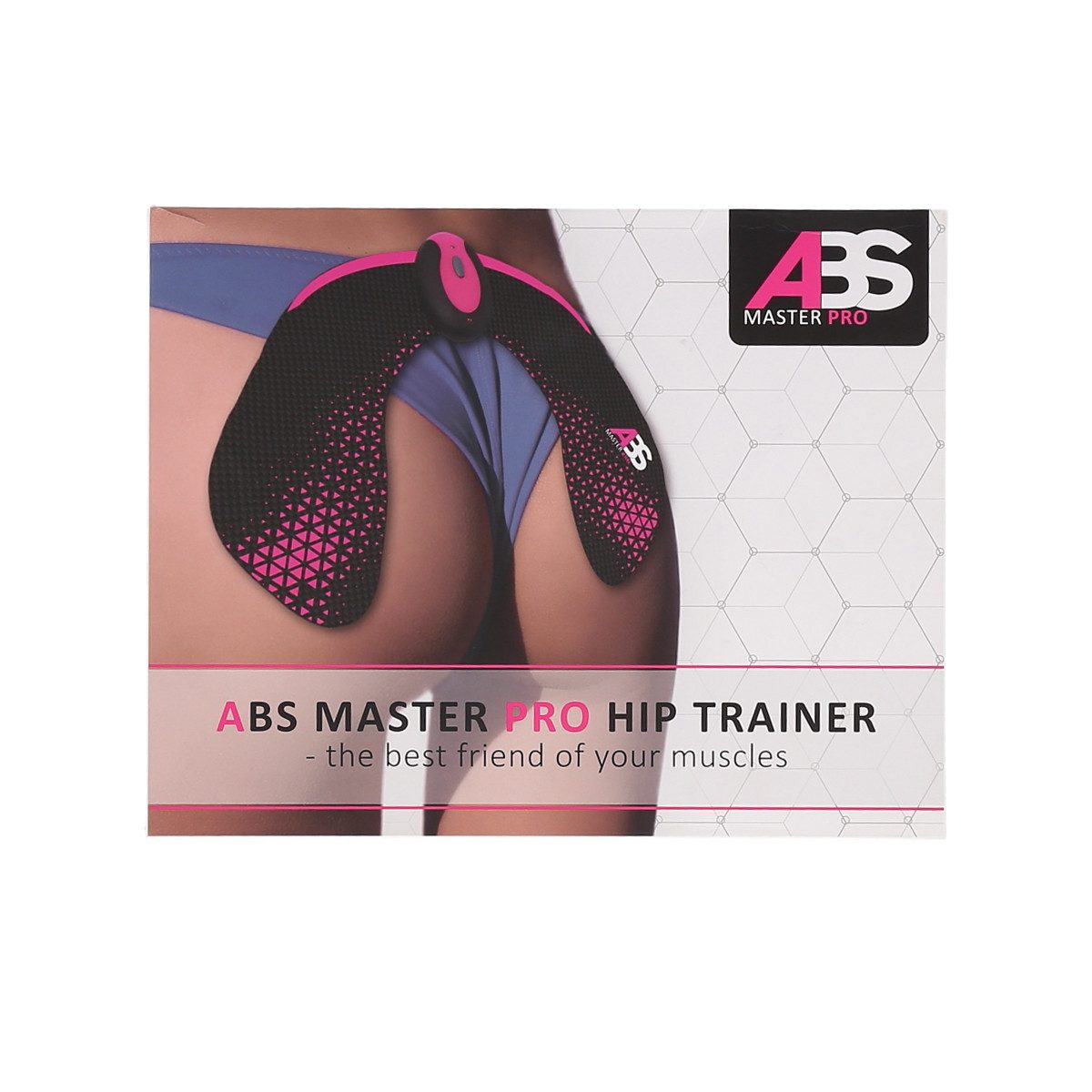 HMS TENS-EMS-Gerät Potrainer EMS Trainingsgerät für Pomuskeln Reizstrom Fitness, (7-tlg), Punktuelle Stimulation zur Muskelkontraktion und -entspannung