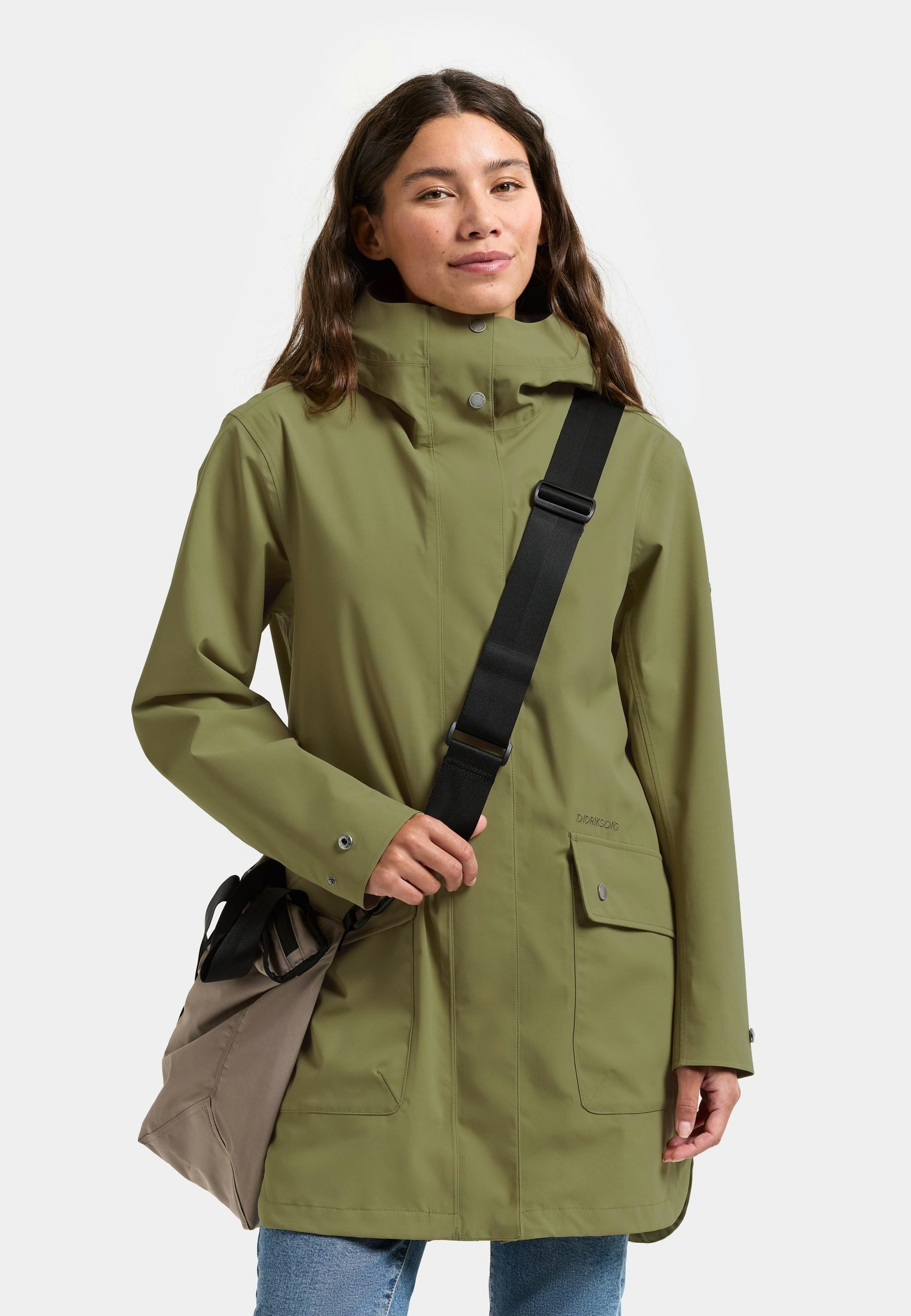 Didriksons Parka Gwen Parka mit Kapuze mit Taschen