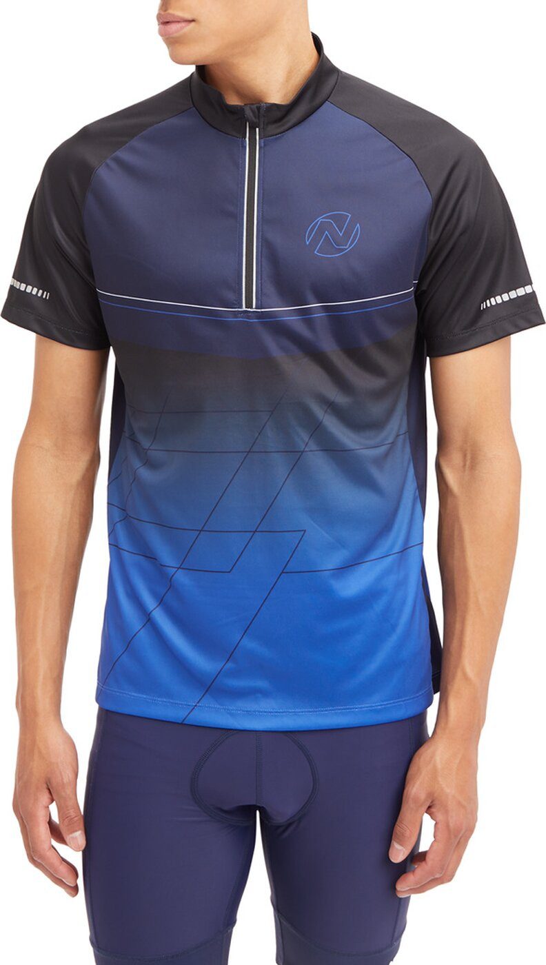 NAKAMURA Radtrikot He.-Fahrrad-Trikot Fedor II M BLUE DARK/NAVY DARK