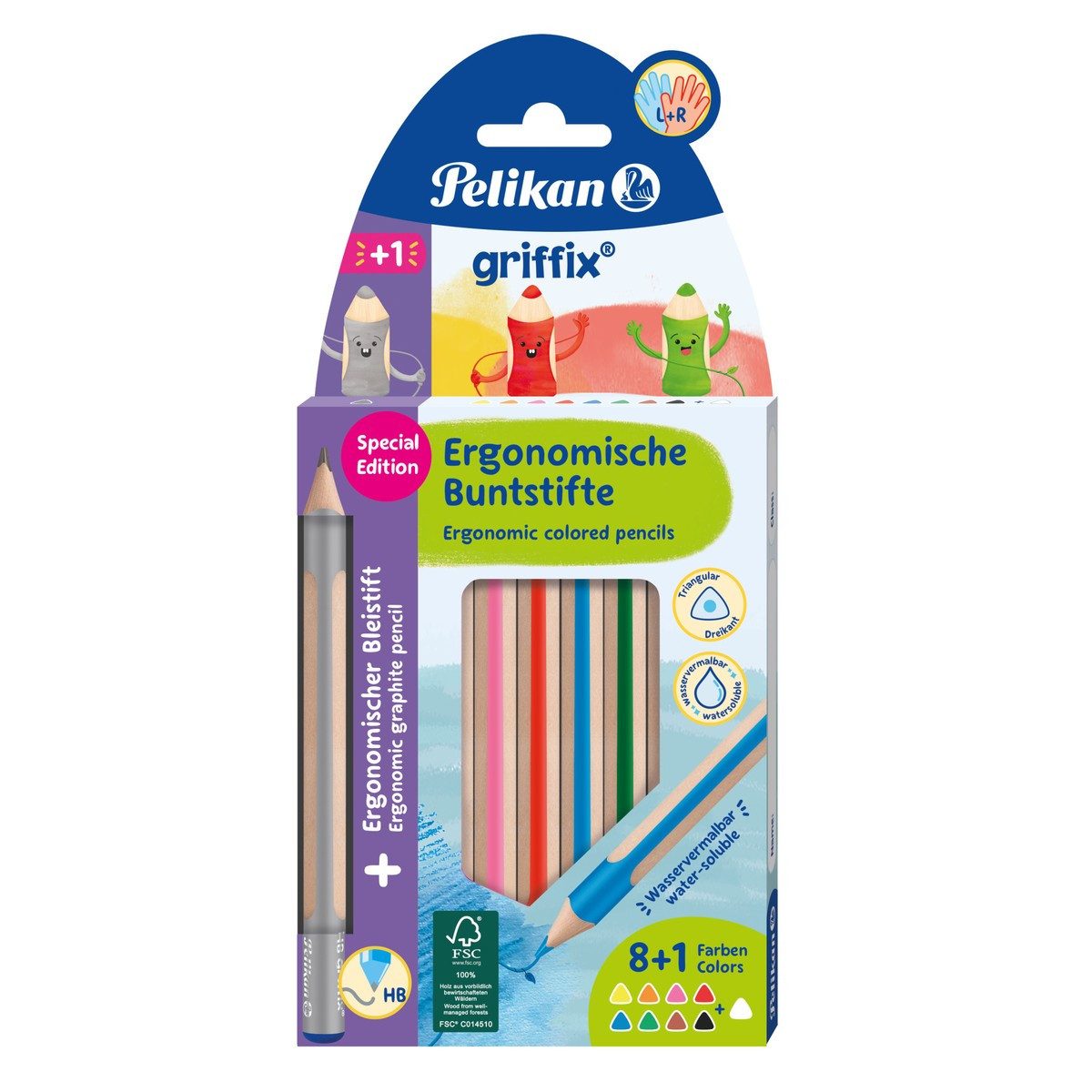 HAMELIN PAPERBRANDS Buntstift Pelikan Stifteset griffix