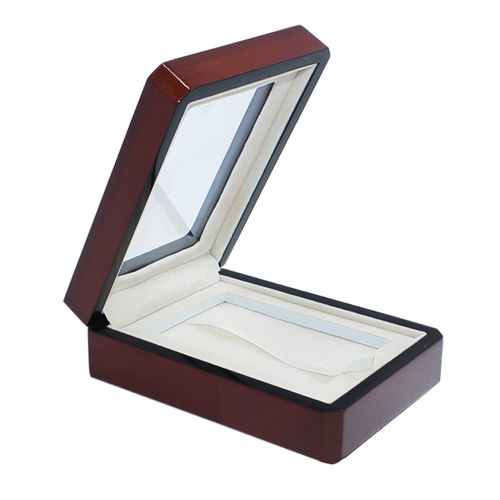 Safe-Album Münzetui Holz-Etui für 1 Goldcard