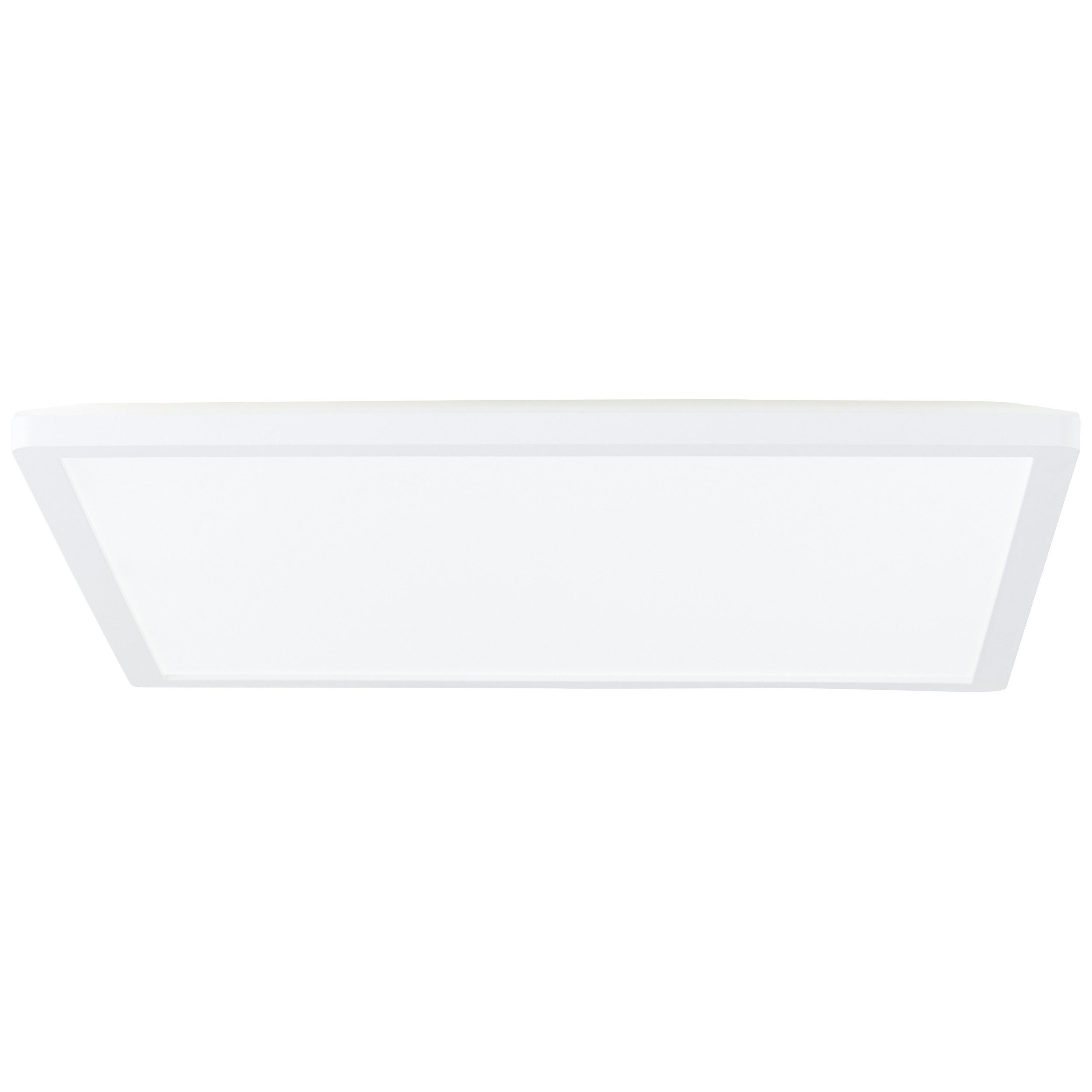BreLight LED Panel Sorell, CCT - über Fernbedienung, Dimmfunktion, Memoryfunktion, Nachtlichtfunktion, Timerfunktion, LED fest integriert, warmweiß - kaltweiß, 42 x 42 cm, 3200 lm, 3000-6500 K, dimmbar, Fernbedienung