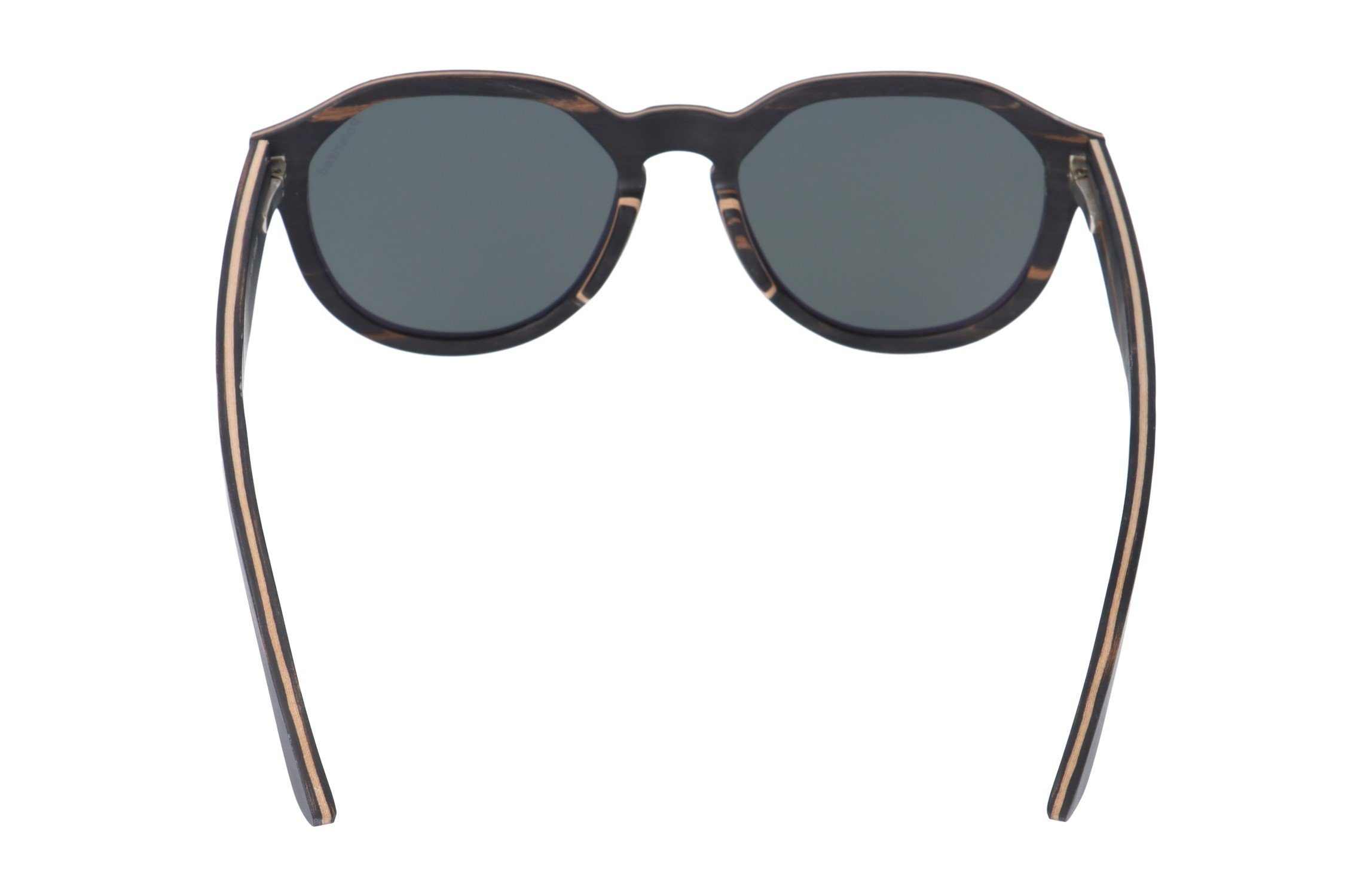 Gamswild Sonnenbrille UV400 GAMSSTYLE Holzbrille polarisierte, getönte Gläser Damen Herren Modell WM0013 in braun, grau, lila